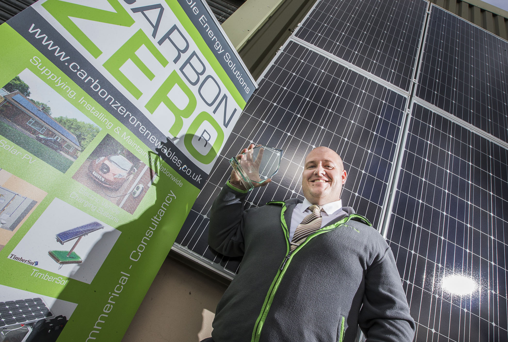 Super-green energy firm in running for awards double