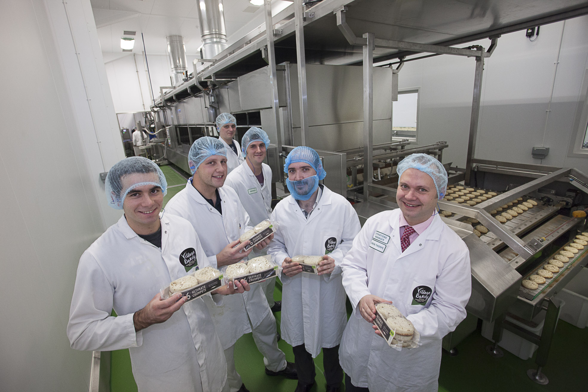 New £2m crumpet line creates 36 jobs at Village Bakery