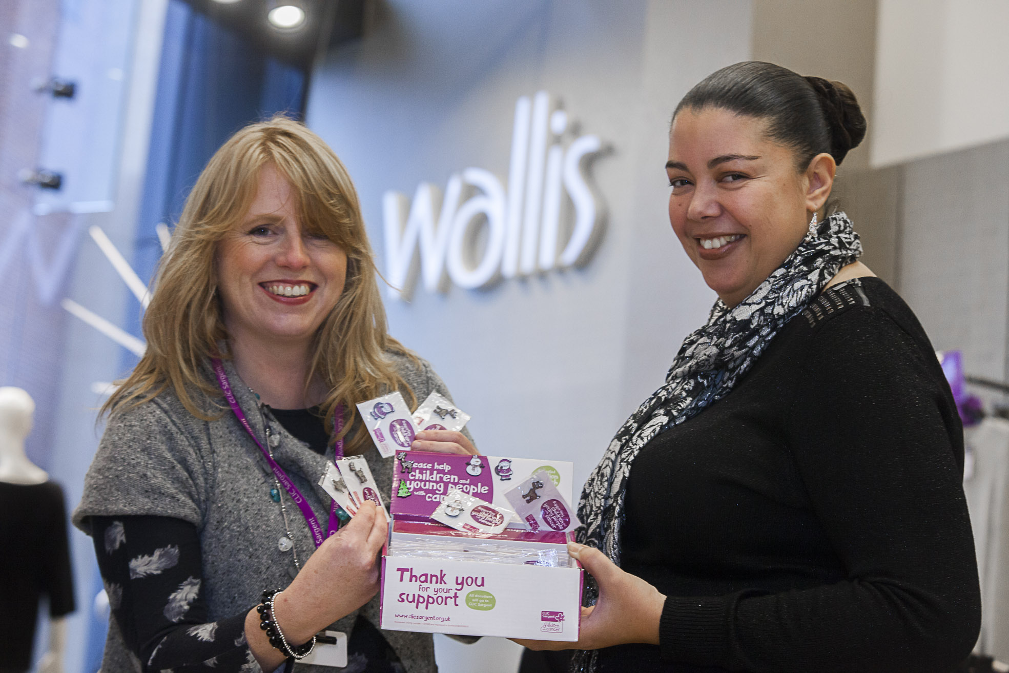 Caring customers in Wrexham raise cash for children’s cancer charity