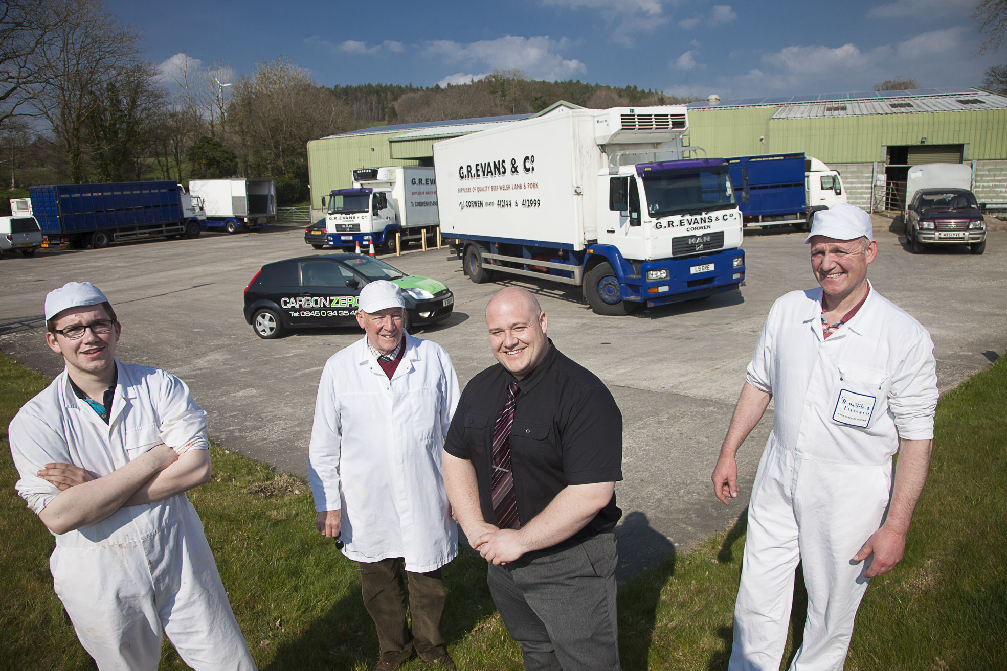 Here comes the sun – Wales’s first solar-powered abattoir switches on