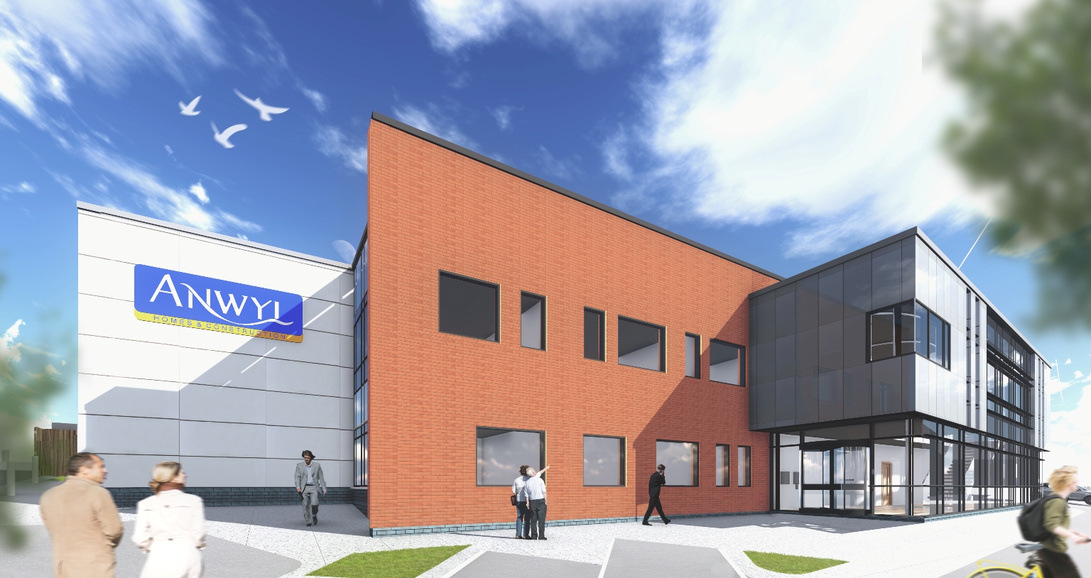 Top builder unveils plans for new HQ on the A55