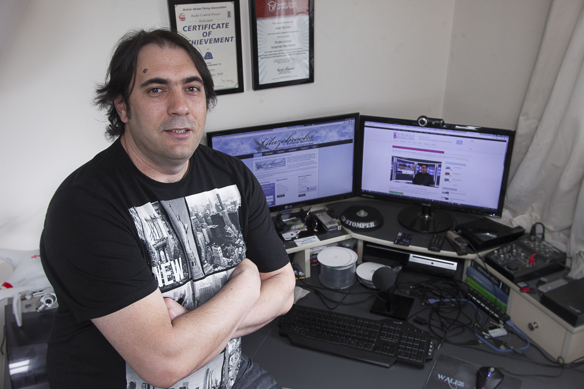 Tech entrepreneur Jose live streams funerals in America