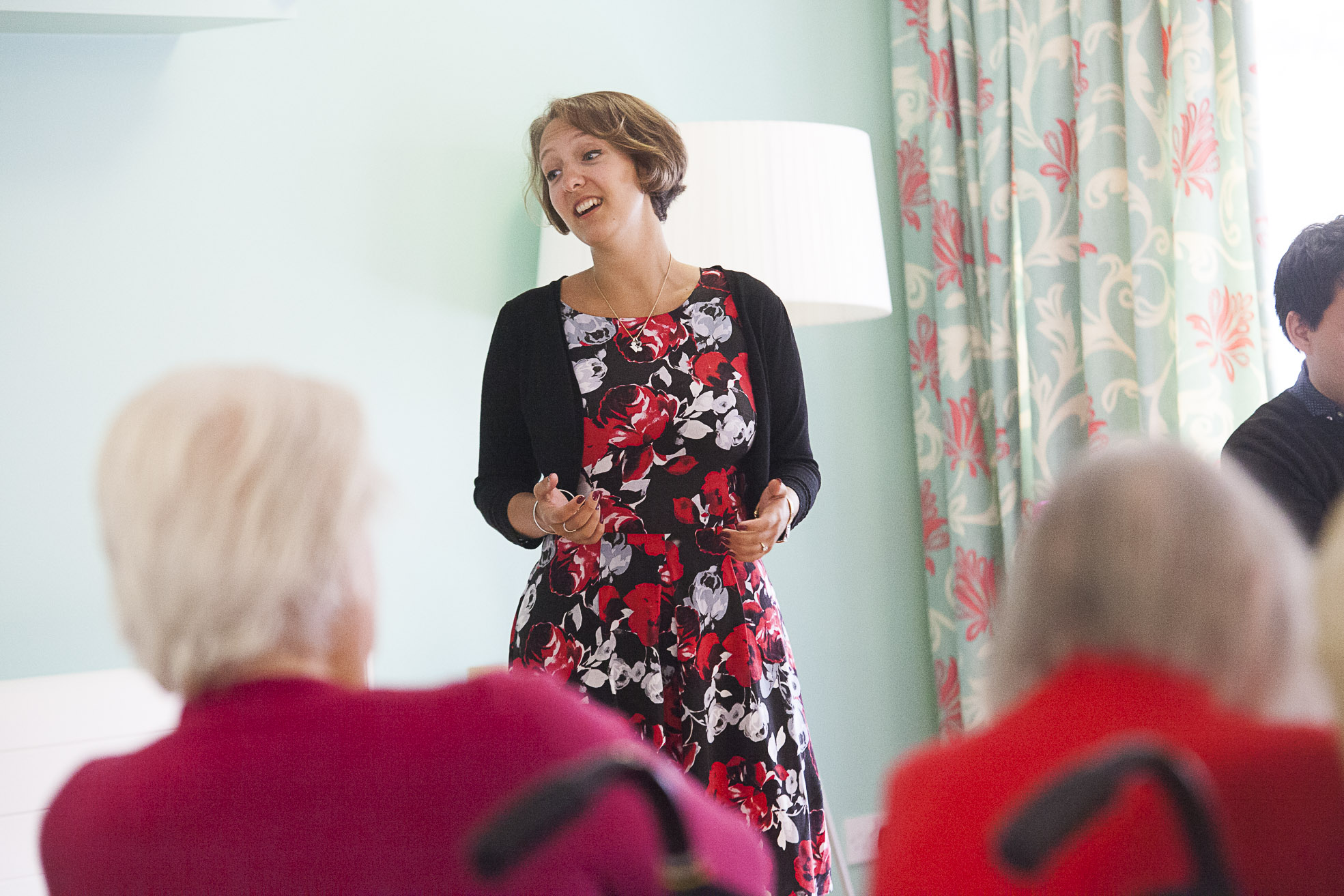 Musical treat for care home residents