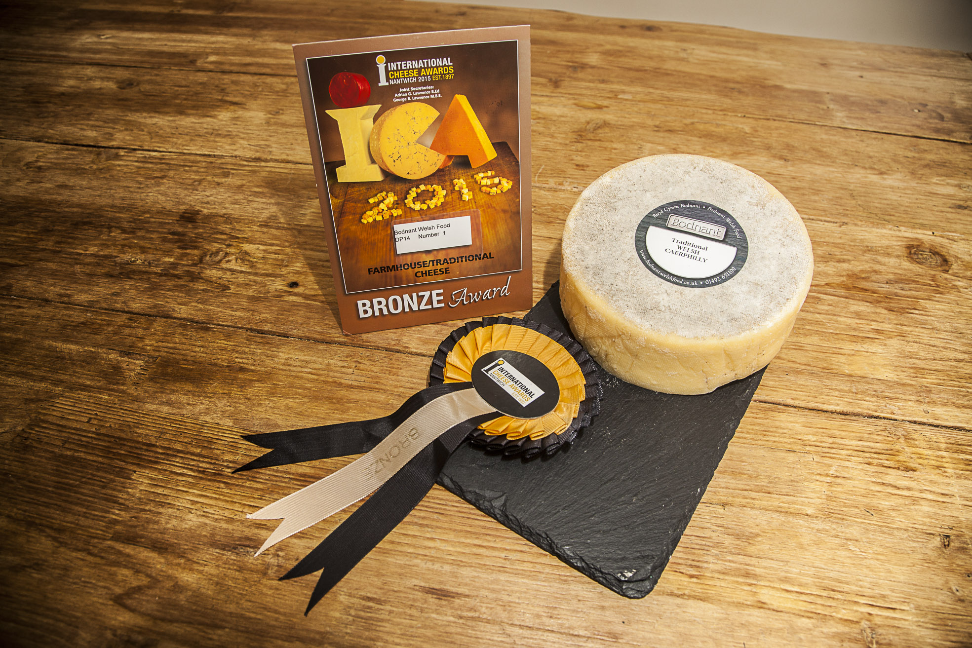 Bodnant Welsh Food Centre rolls out new Caerphilly cheese made to traditional recipe