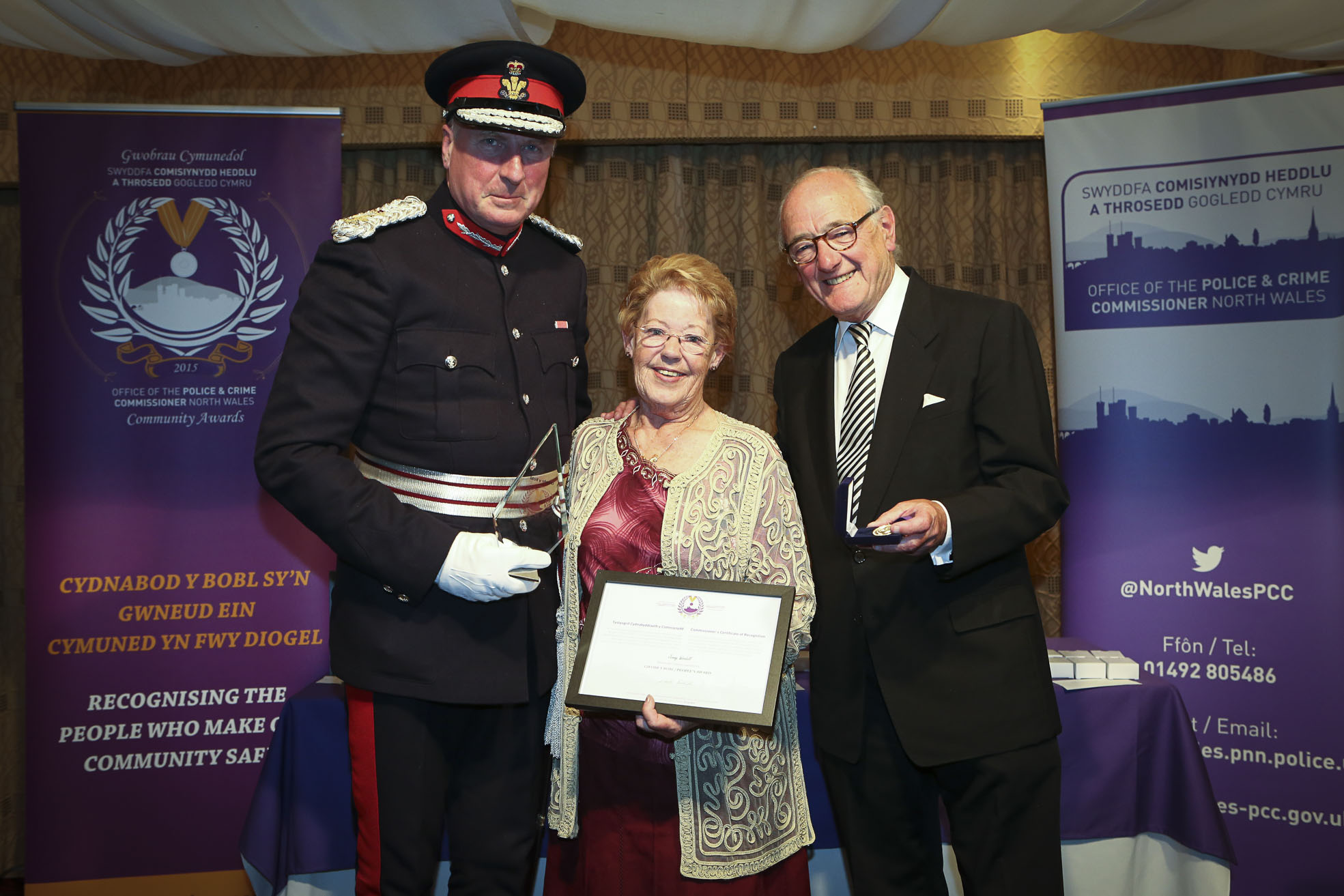 Caring gran Jenny wins top award for safeguarding her community
