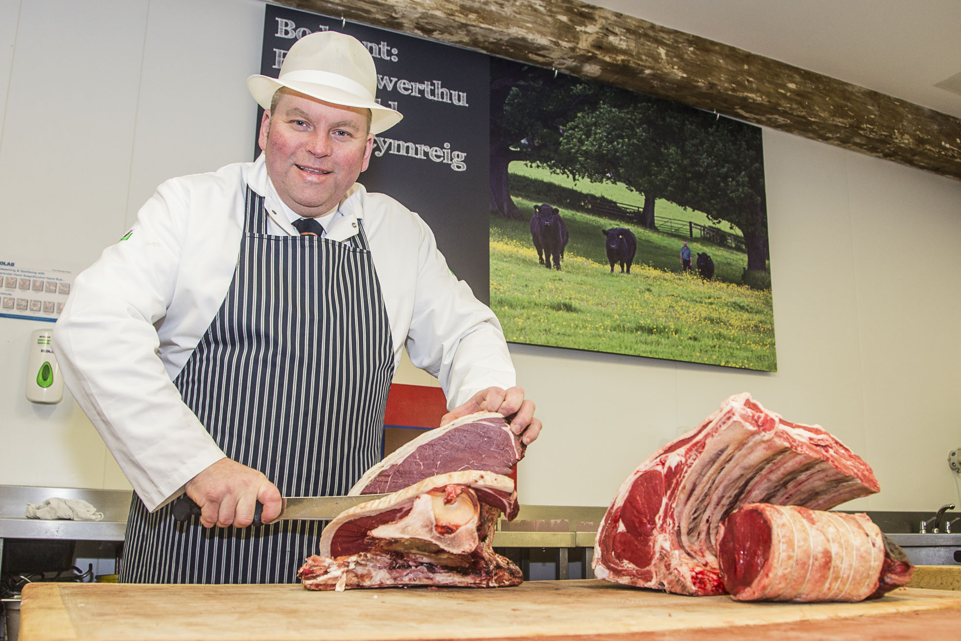 Bodnant Welsh Food Centre named as best butcher in North Wales