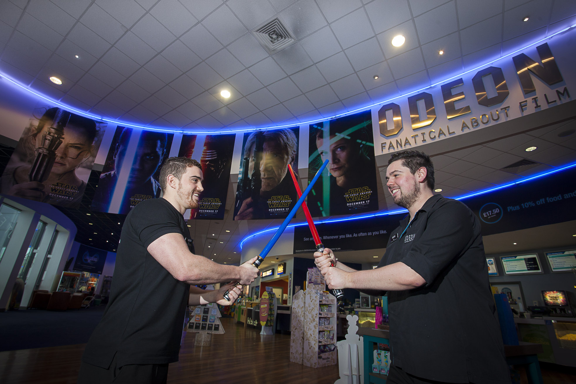 Late Christmas party for cinema staff because of huge Star Wars success