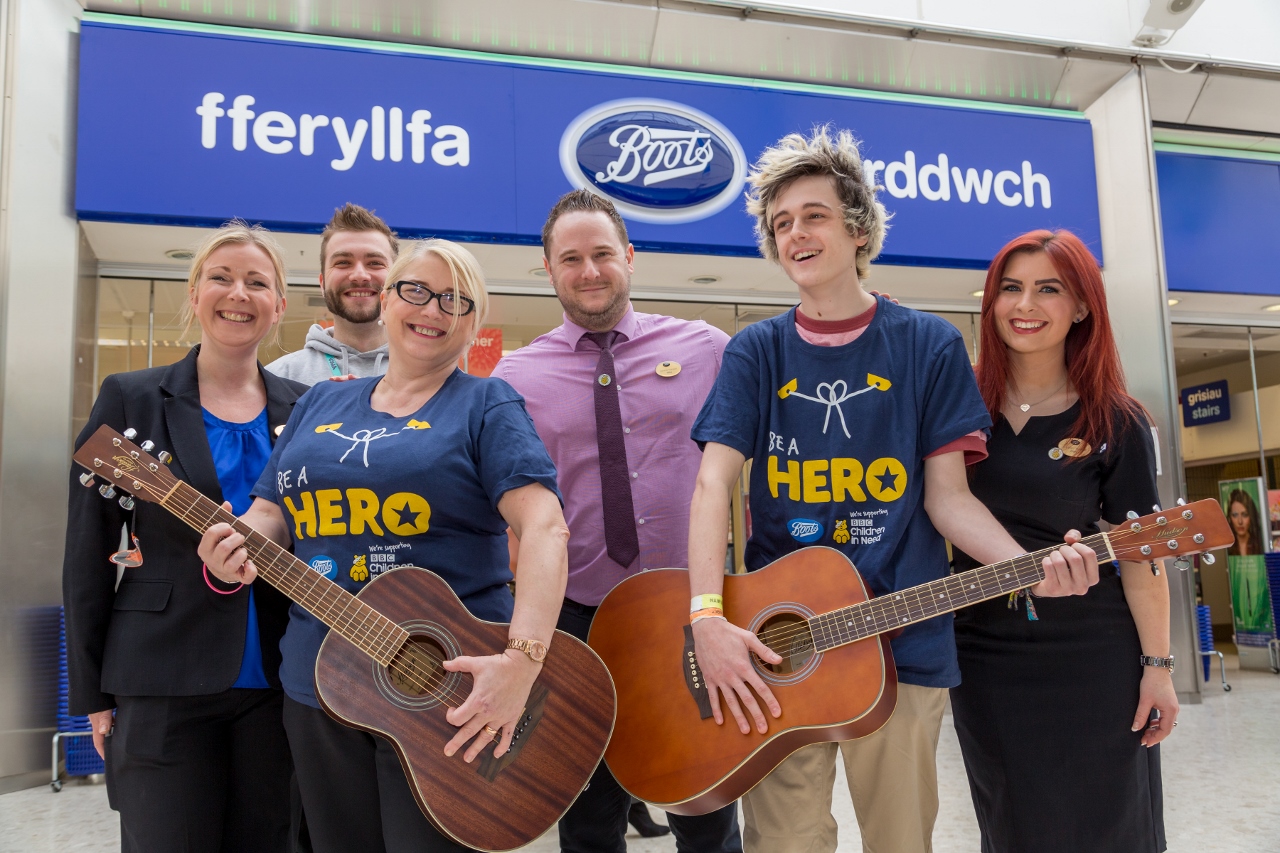 Choirs, cakes and clogdancers as Boots celebrates 120 years in Swansea