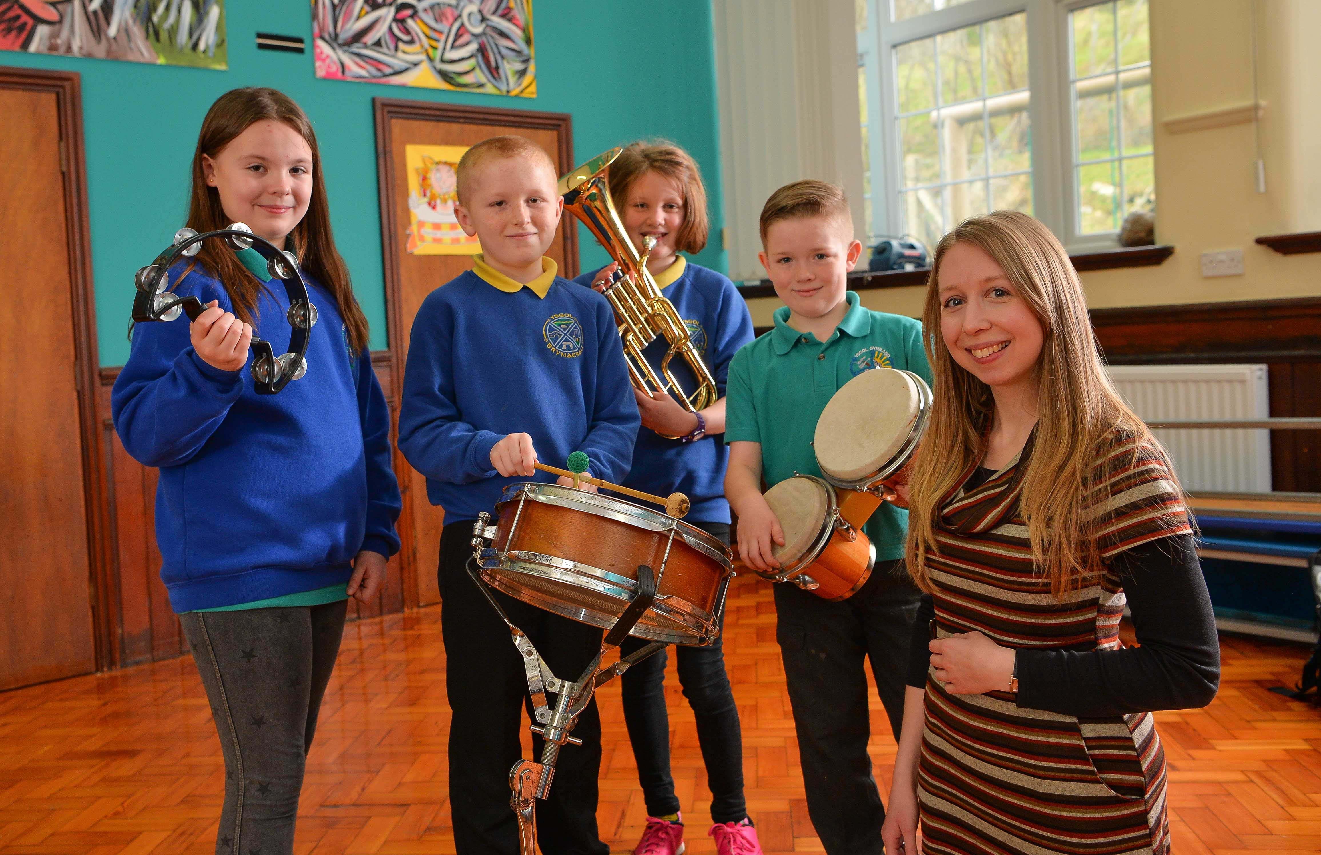 Syrian refugee crisis inspires Gwynedd pupils to compose new musical work