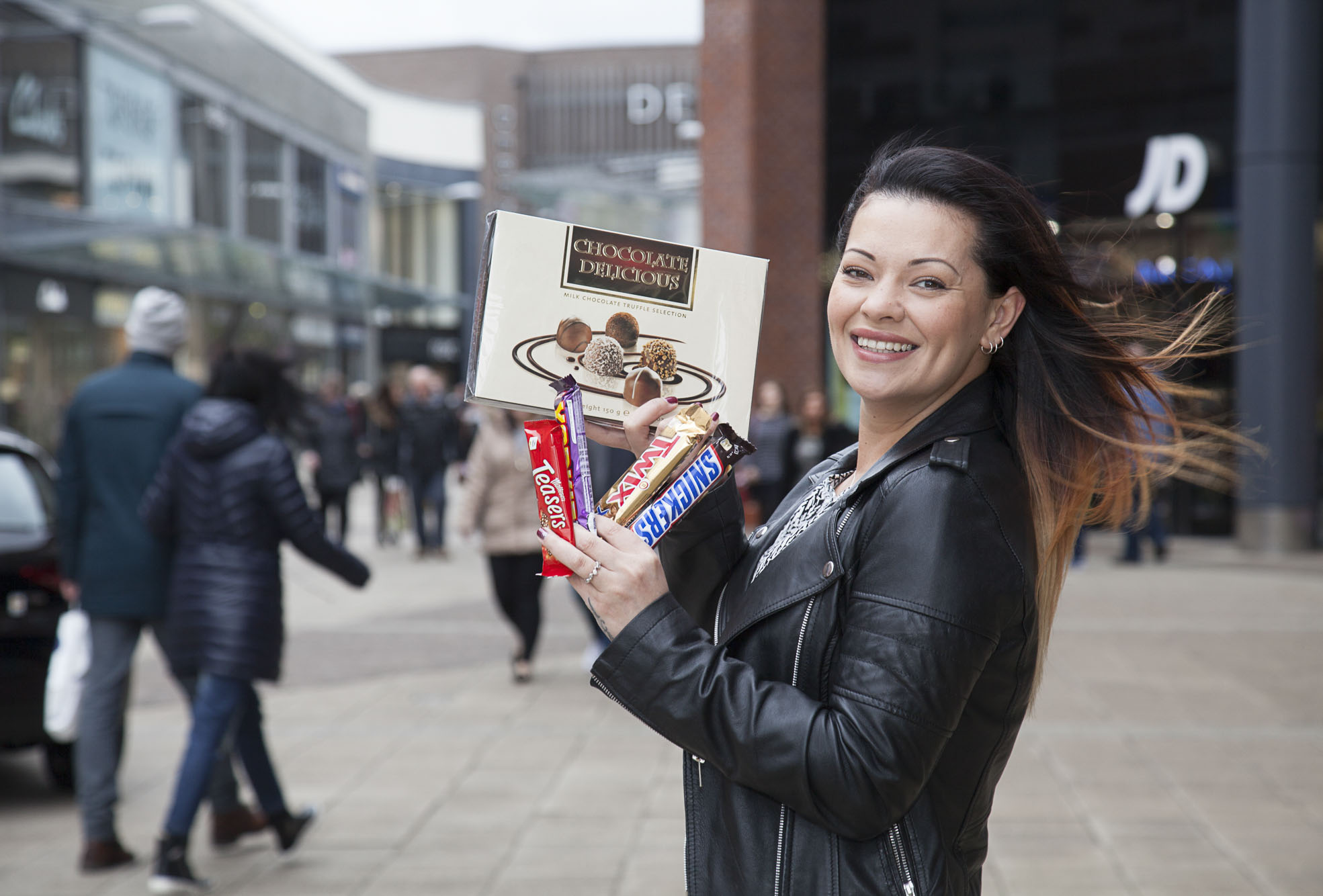 Chocoholic Vicky chucks favourite sweet to raise cash for charity