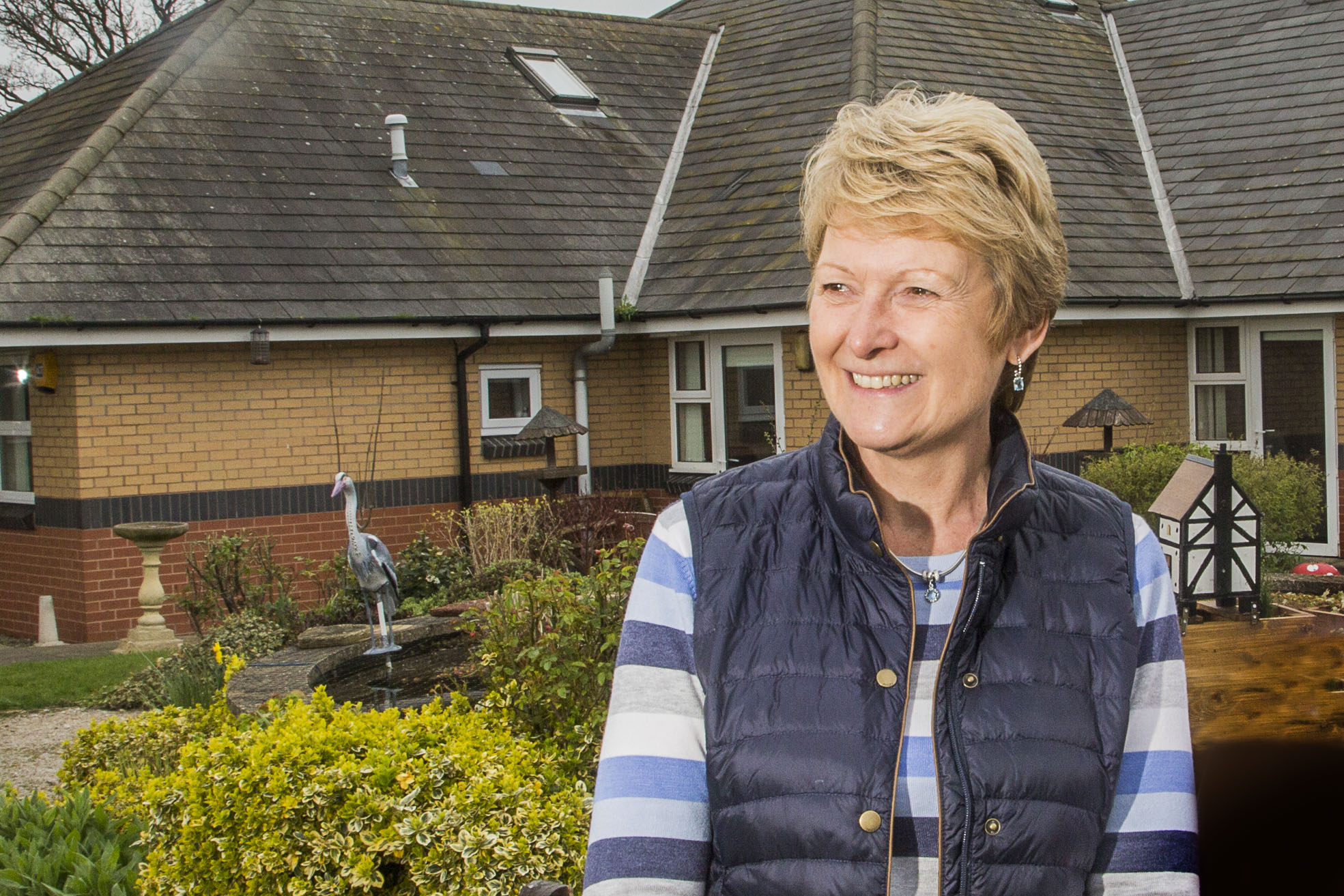 High-flyer Judy take on hospice role