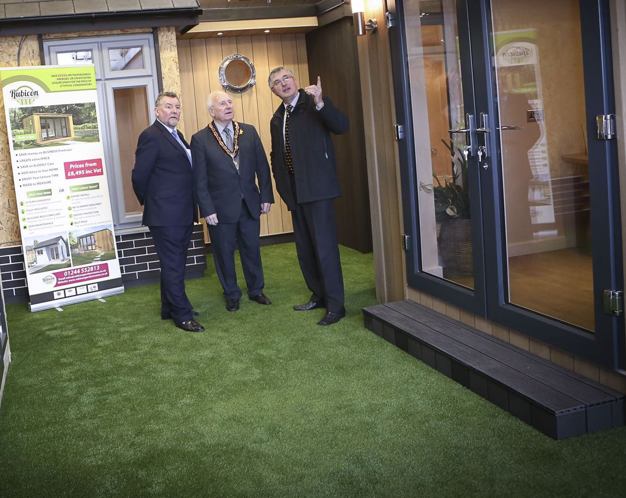 Deeside garden rooms firm ready for take off