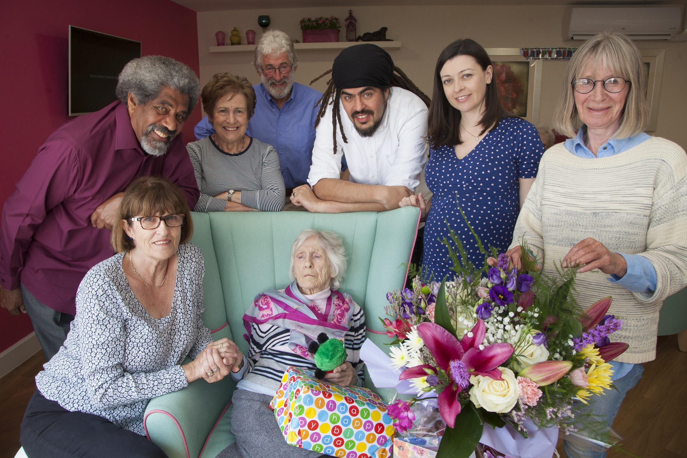 Grace celebrates her 101st birthday in style after spending 60 years as dedicated nurse