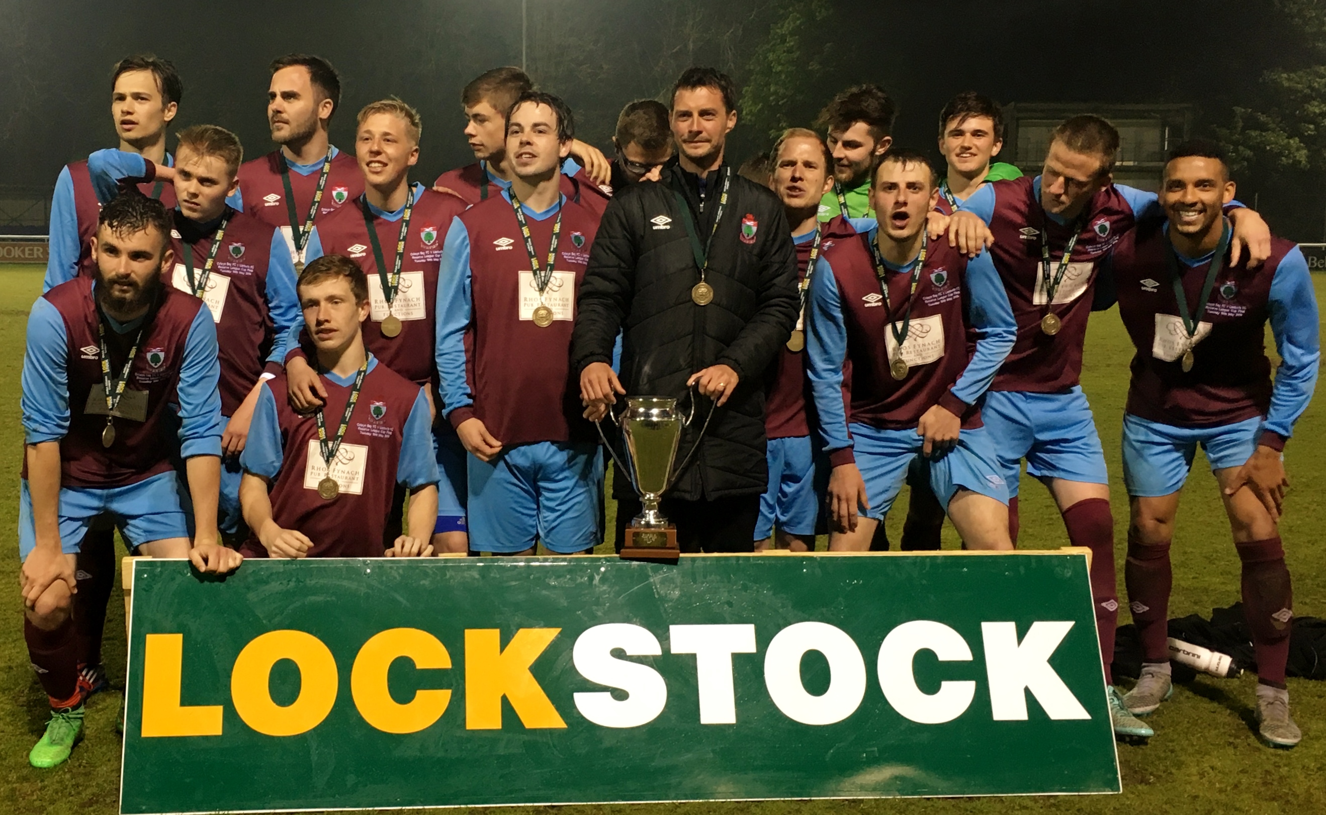 Wing wizards retain the Lock Stock Reserve Division League Cup
