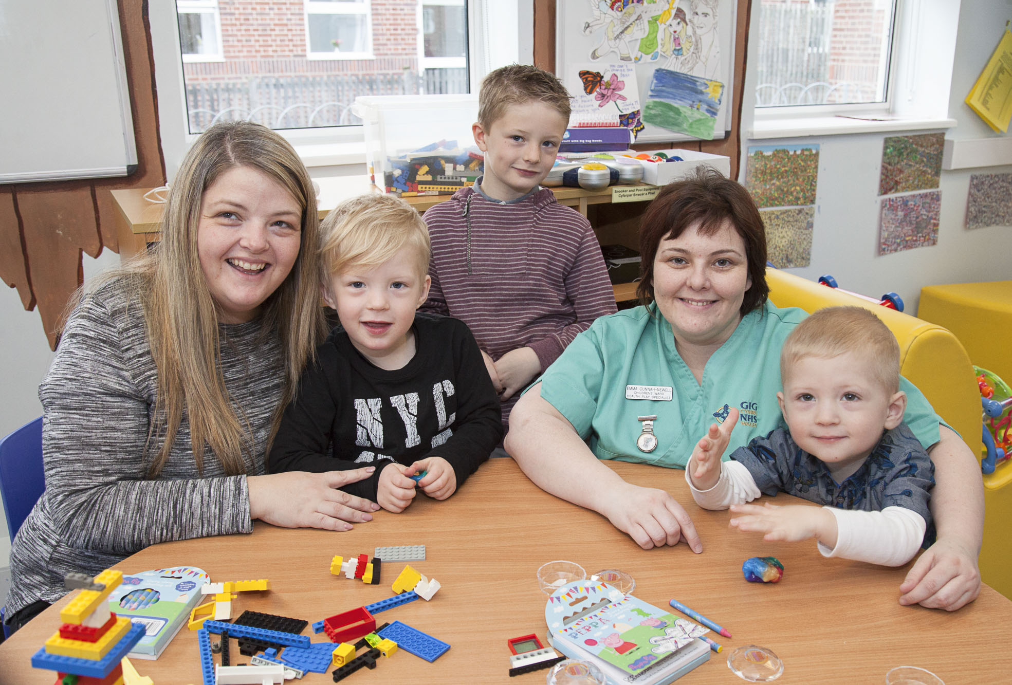 Grateful mum says big thank you to Wrexham medical team for caring for her three children
