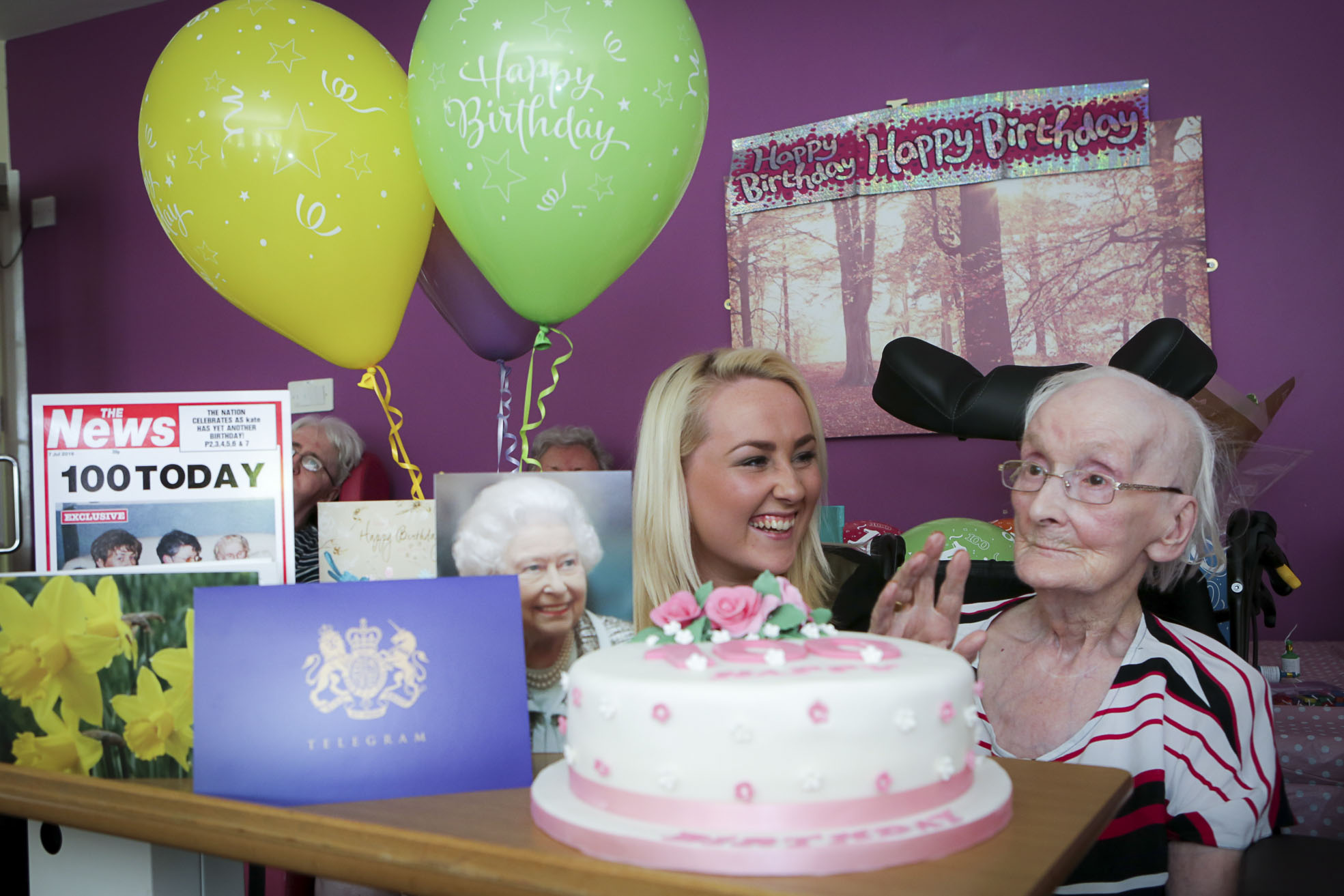 Musical celebration for centenarian Kate