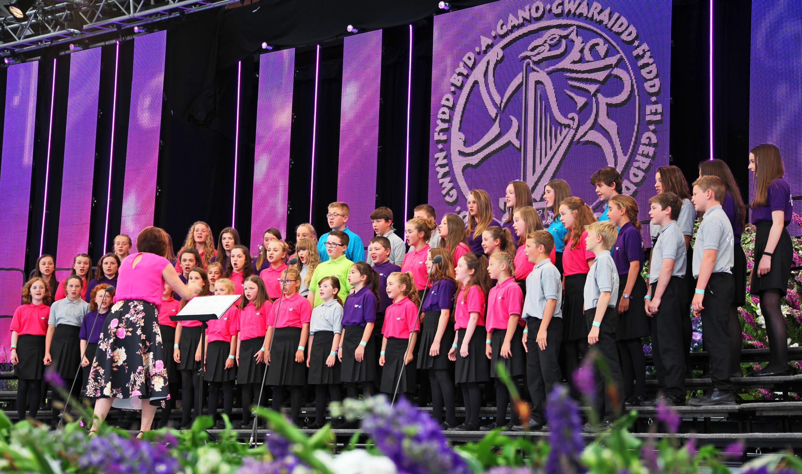 Anglesey choir carry off children’s title at International Eisteddfod