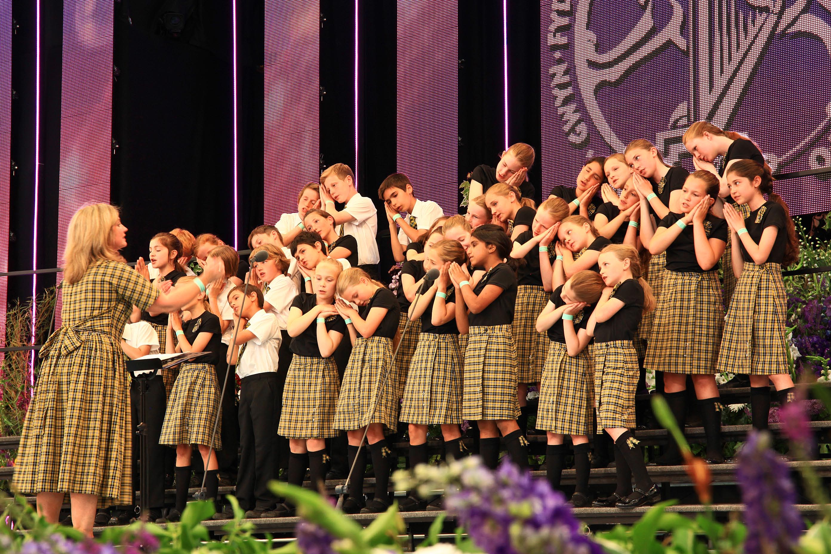 Truro prep school choir impress at famous festival