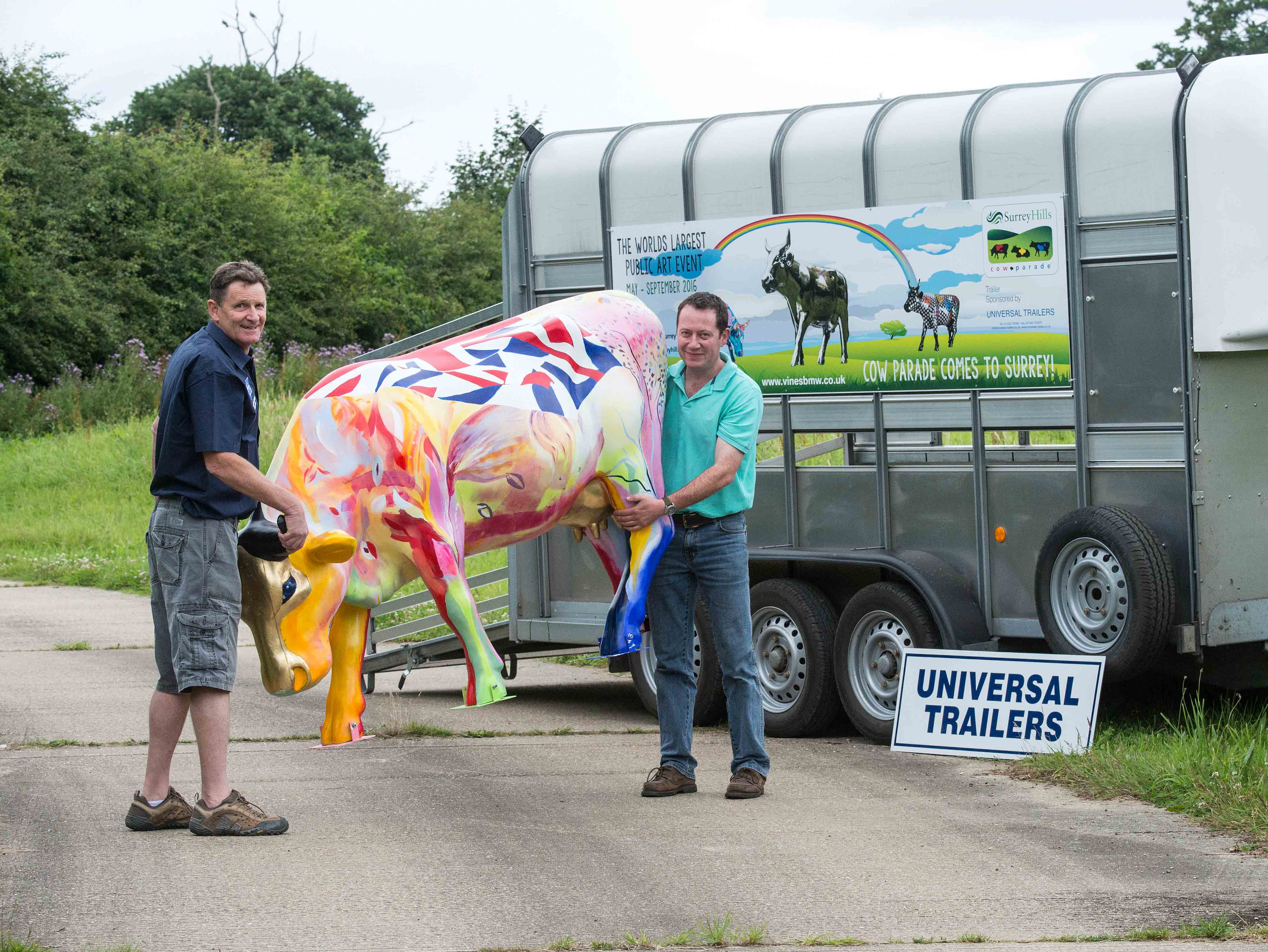 Designer cows on the ‘moove’ thanks to top trailer firm