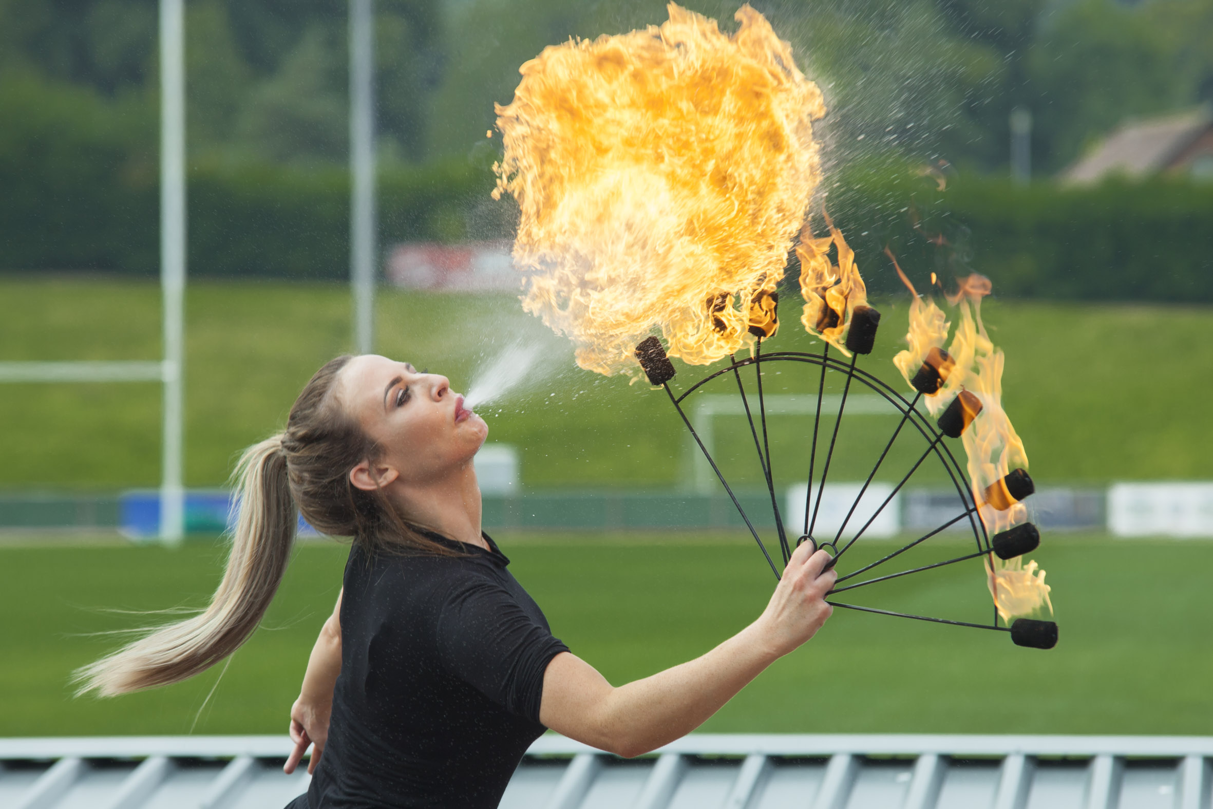 Fire eaters turn up the heat at Big Day Out