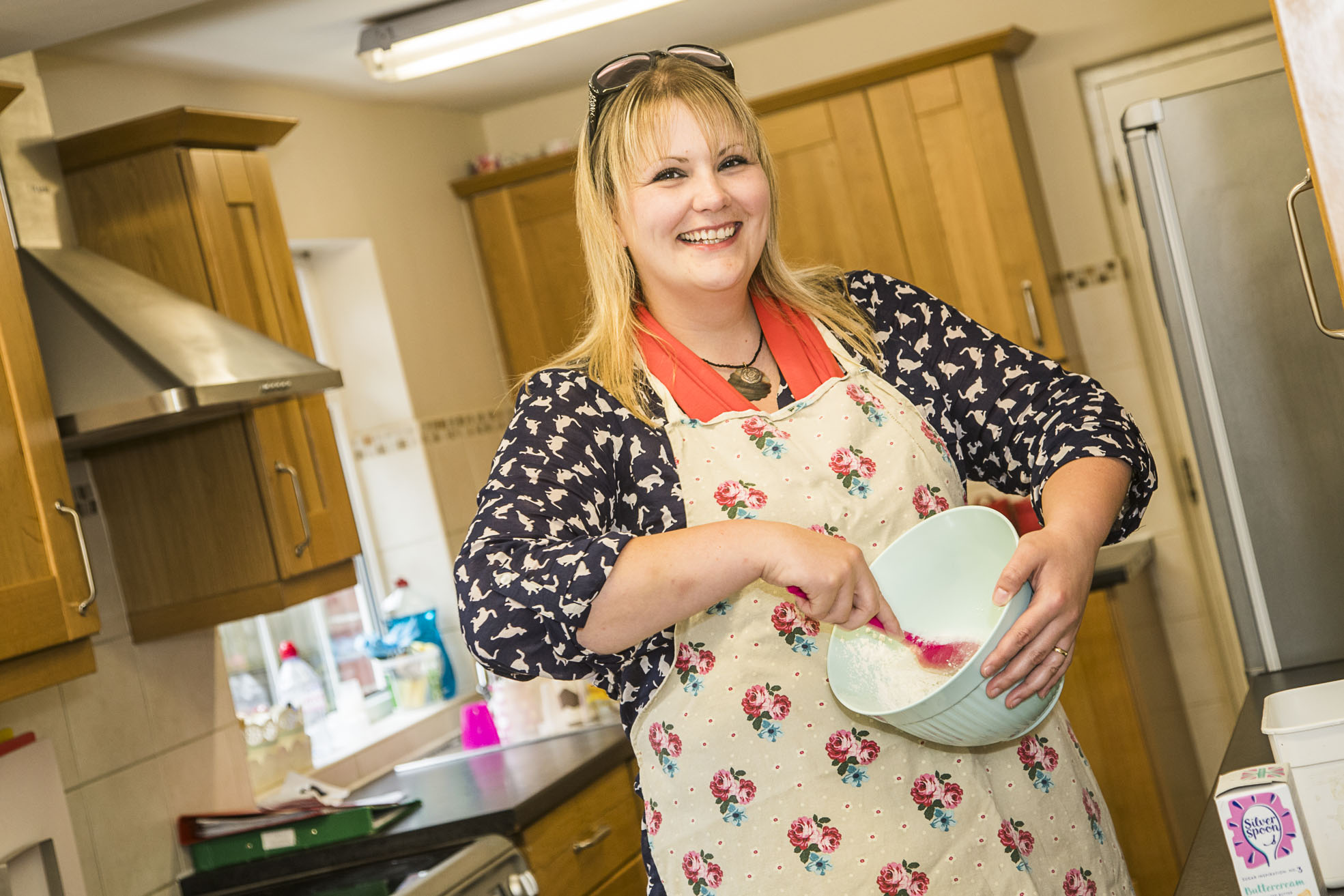 Baking queen Catrin rises to challenge