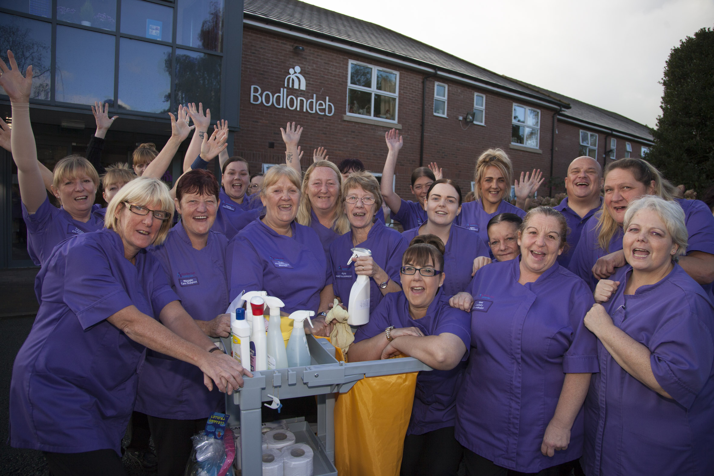 Popular head housekeeper sweeps into retirement after 21 years’ service