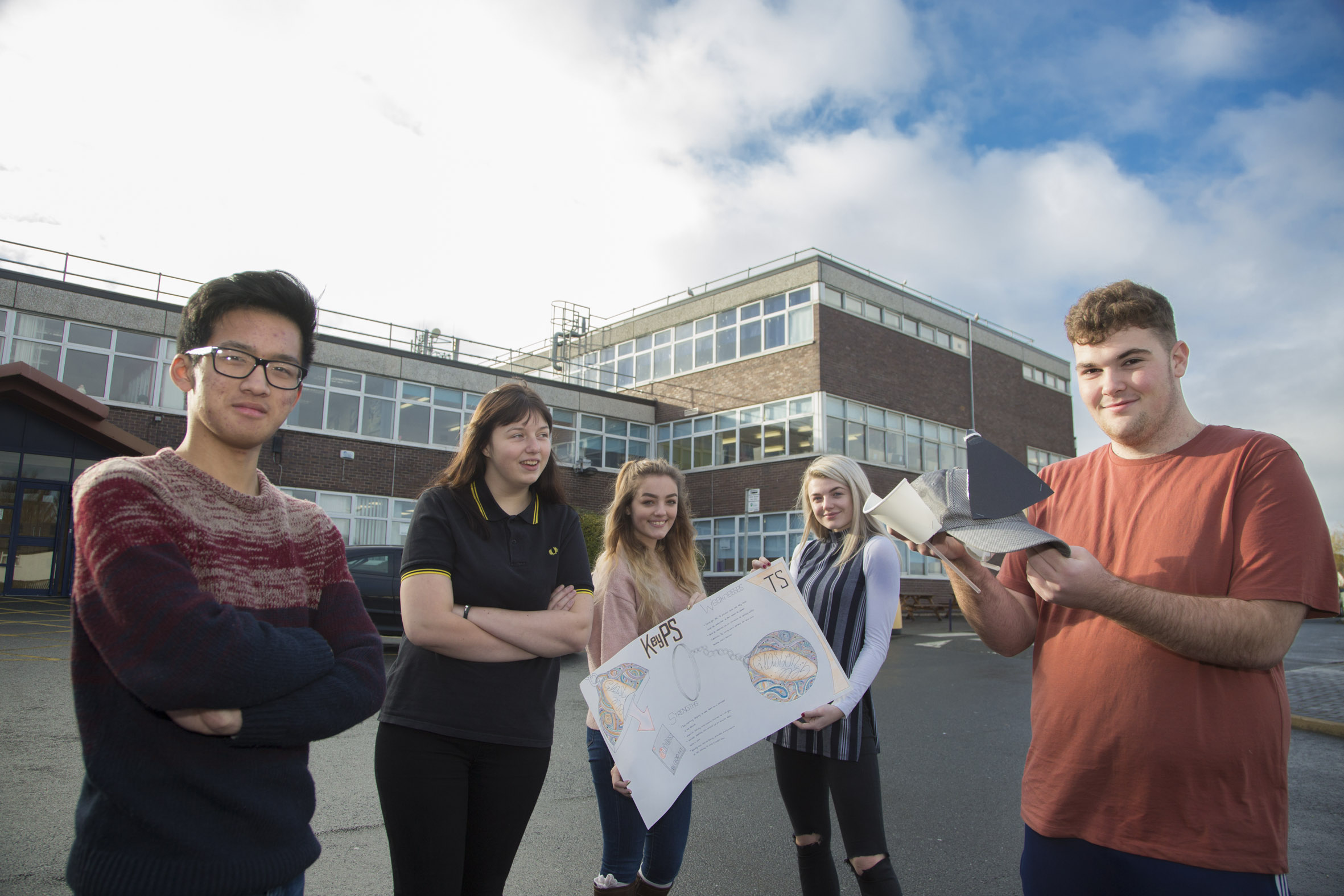 Abergele teenagers aim for Glaston-gele festival success