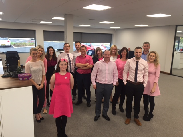 Anwyl Group ‘goes pink’ for breast cancer