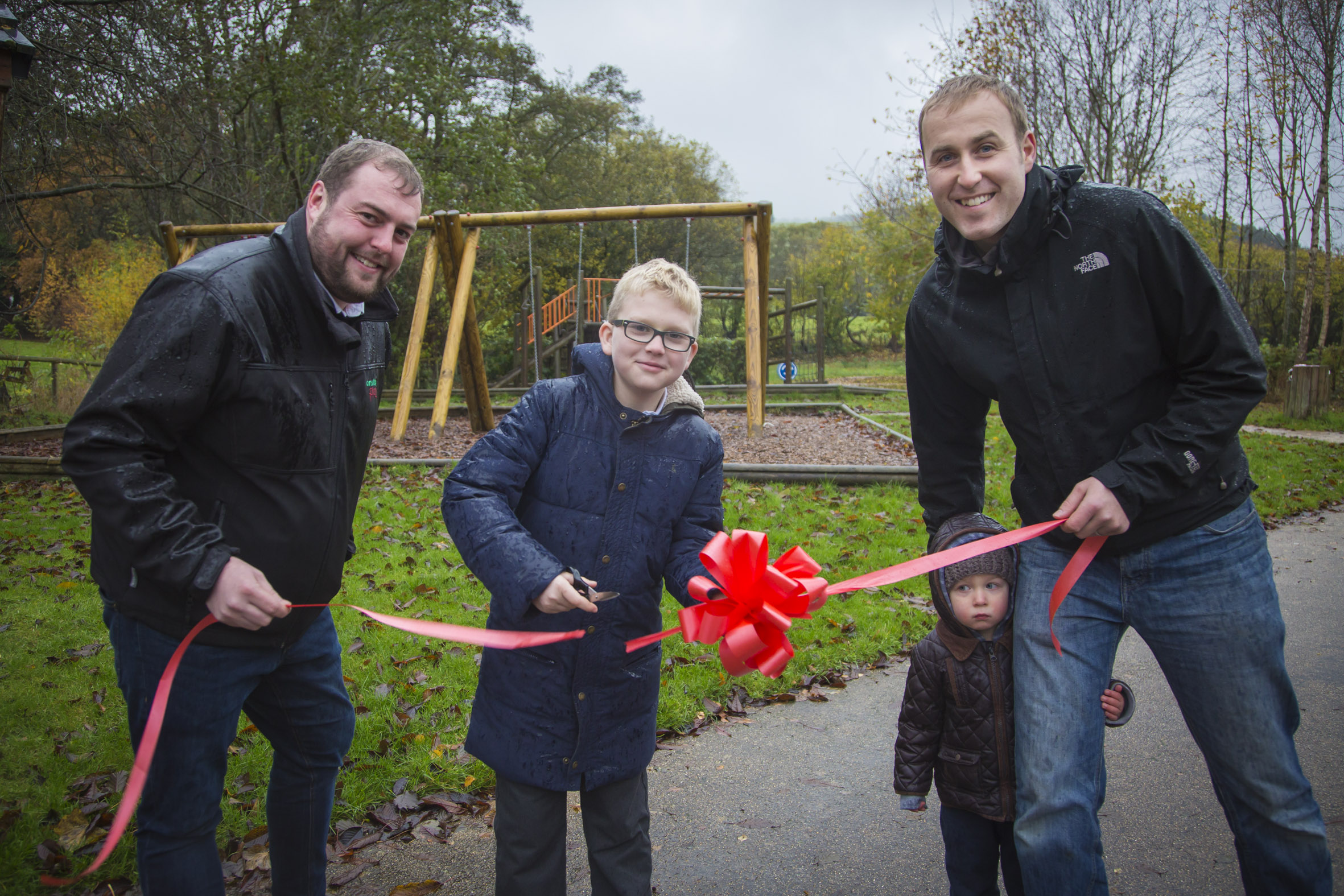 Brave Jack is VIP at official opening of playground transformed with community fundraising  