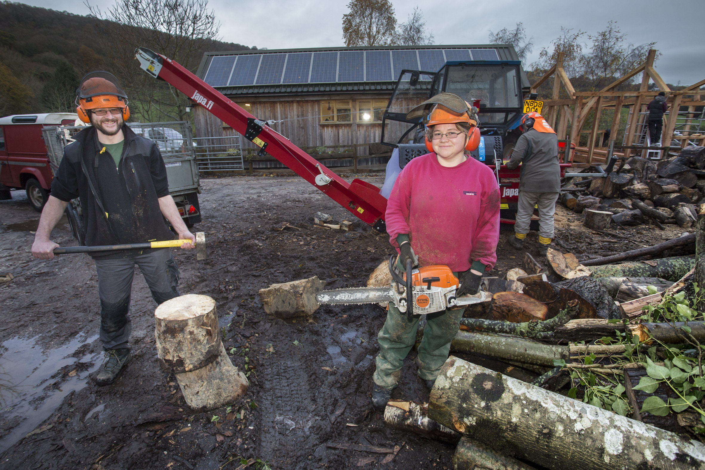 Business grant sparks Bodfari firm’s firewood expansion