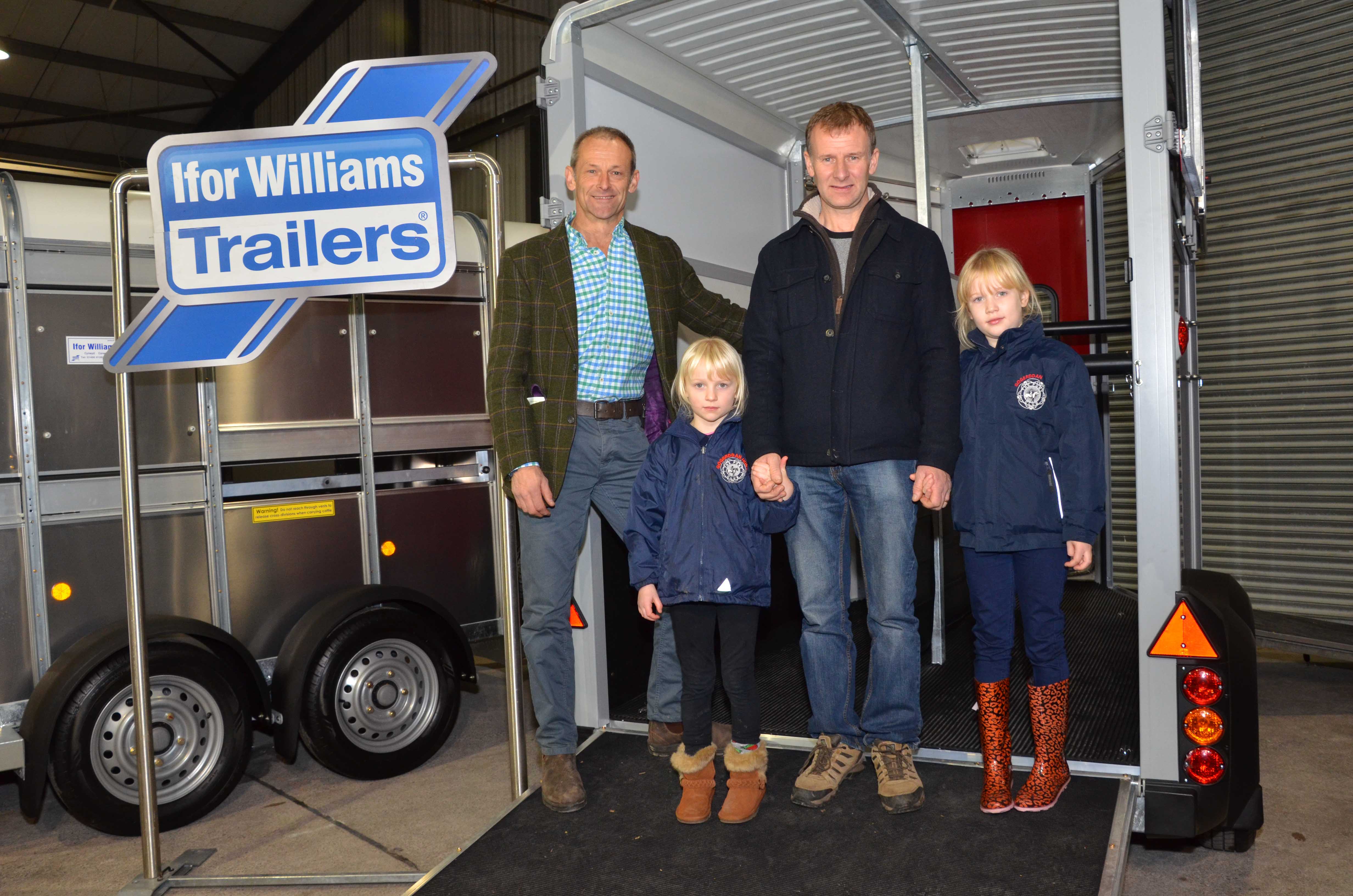 Aberystwyth farmers win trailer jackpot