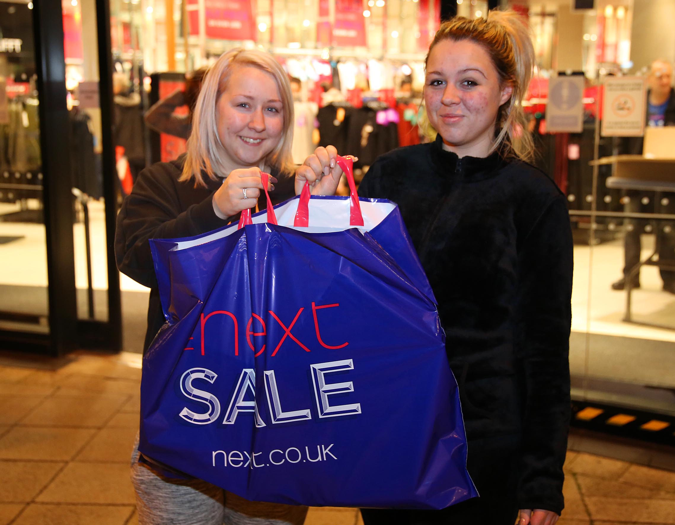 Boxing Day bargain hunters out in force