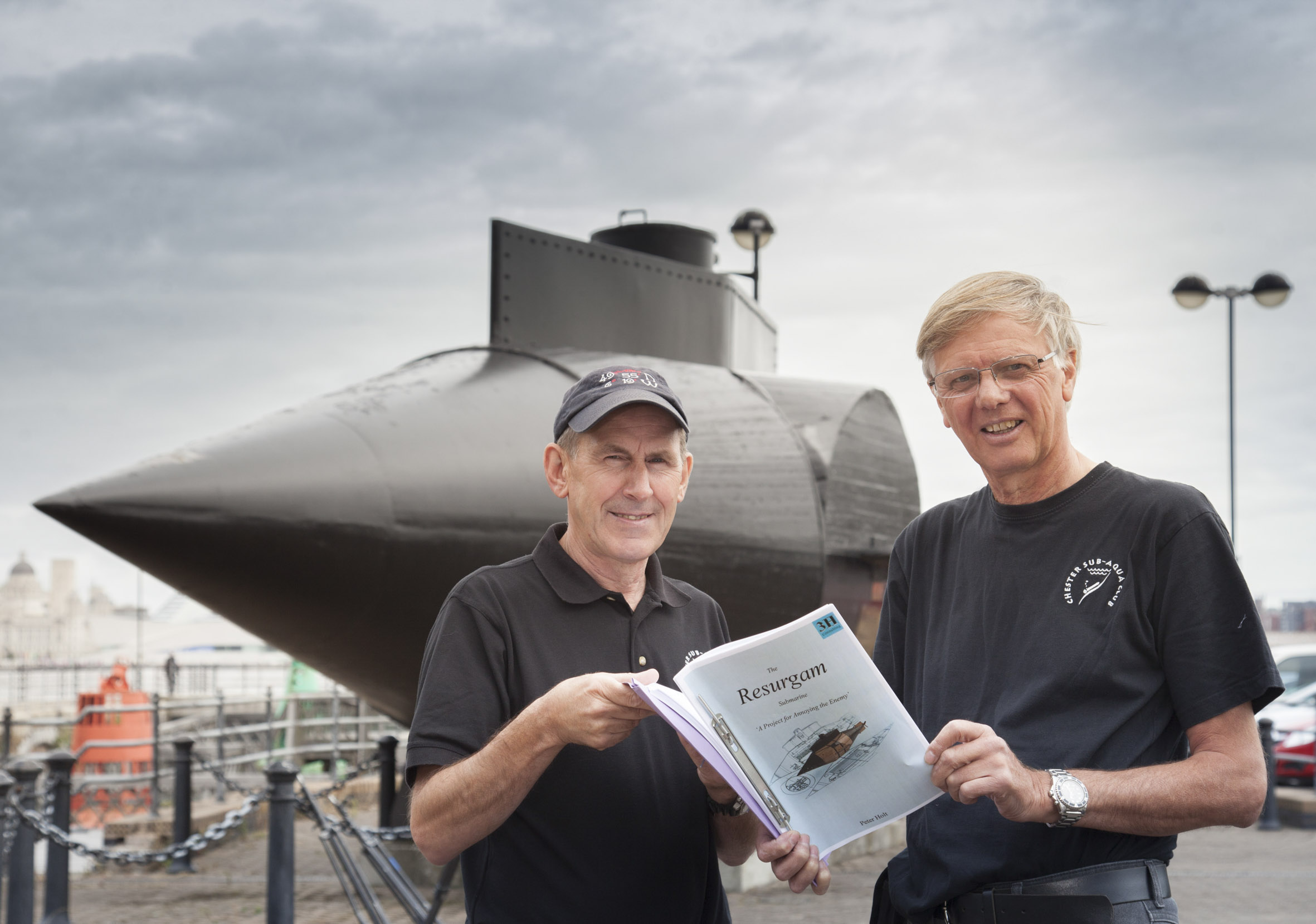 World’s first steam powered submarine to feature in TV documentary thank to British Sub-Aqua Club scuba divers