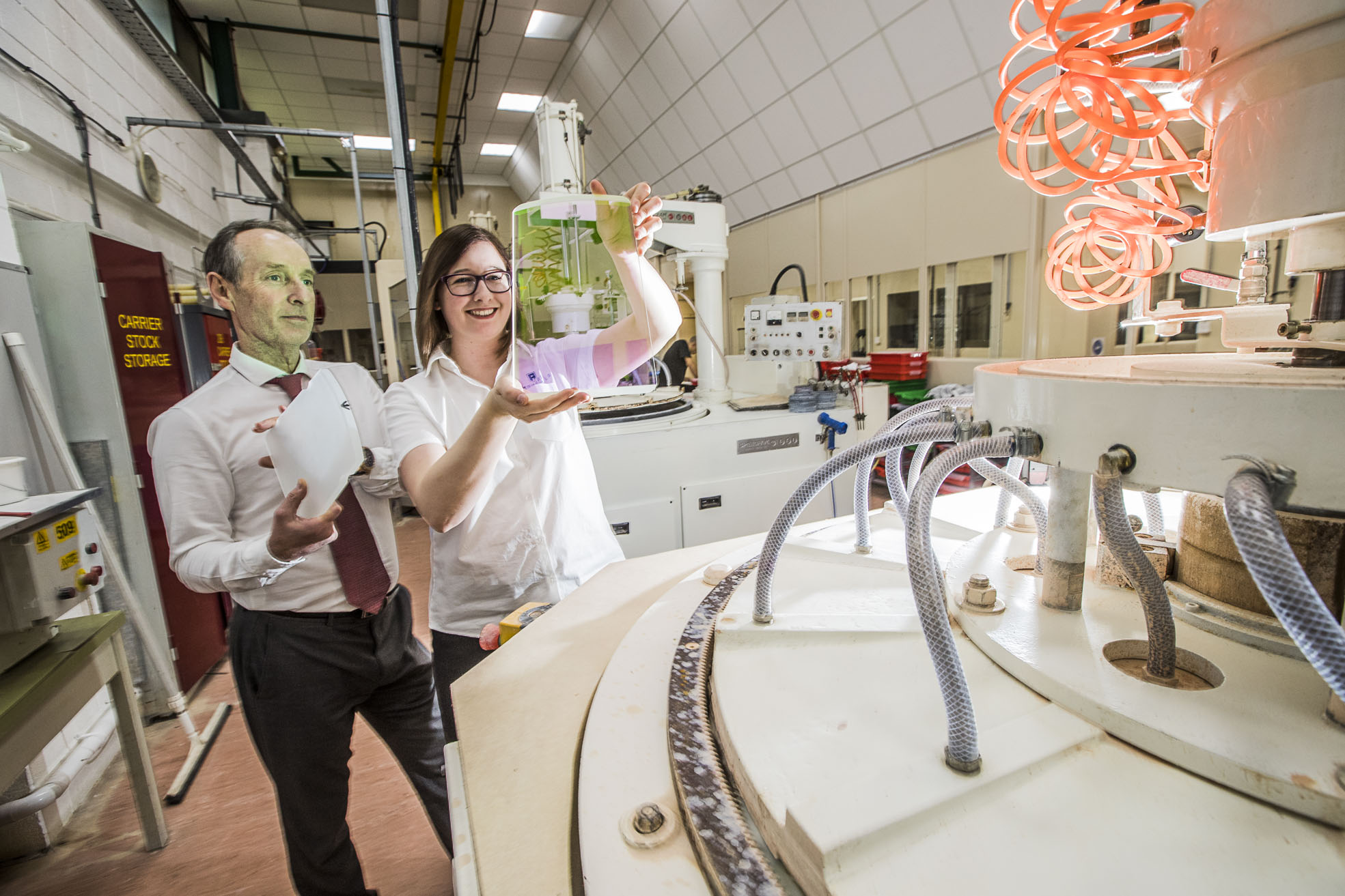 A glass act: St Asaph firm propelled to success with new fighter jet deal