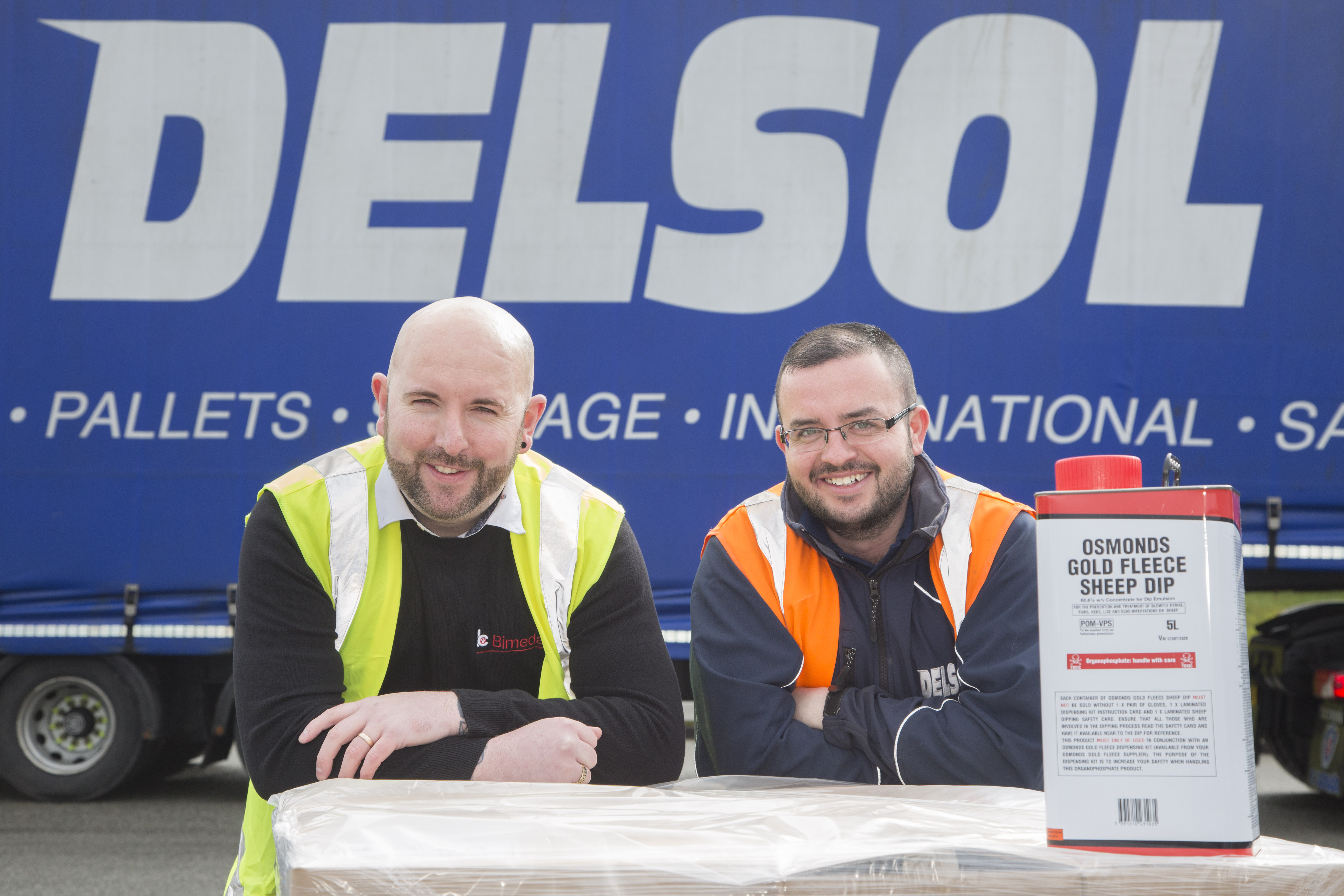 Vital supplies for farm vets on the road from North Wales thanks to delivery company Delsol