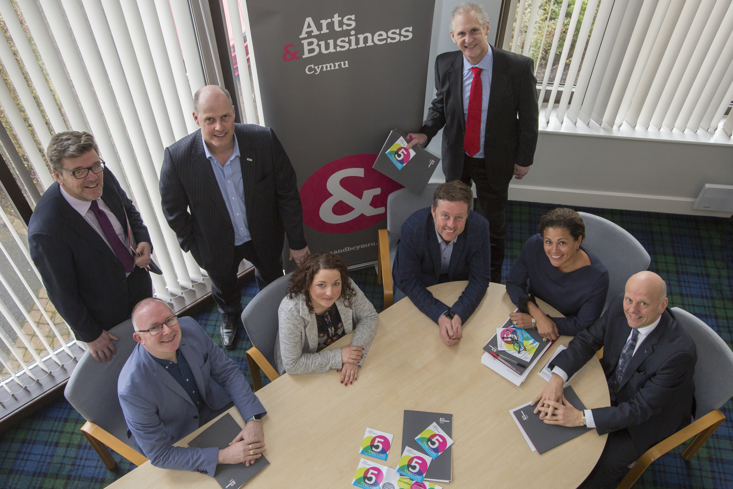 Magnificent Seven from the world of business champion the arts