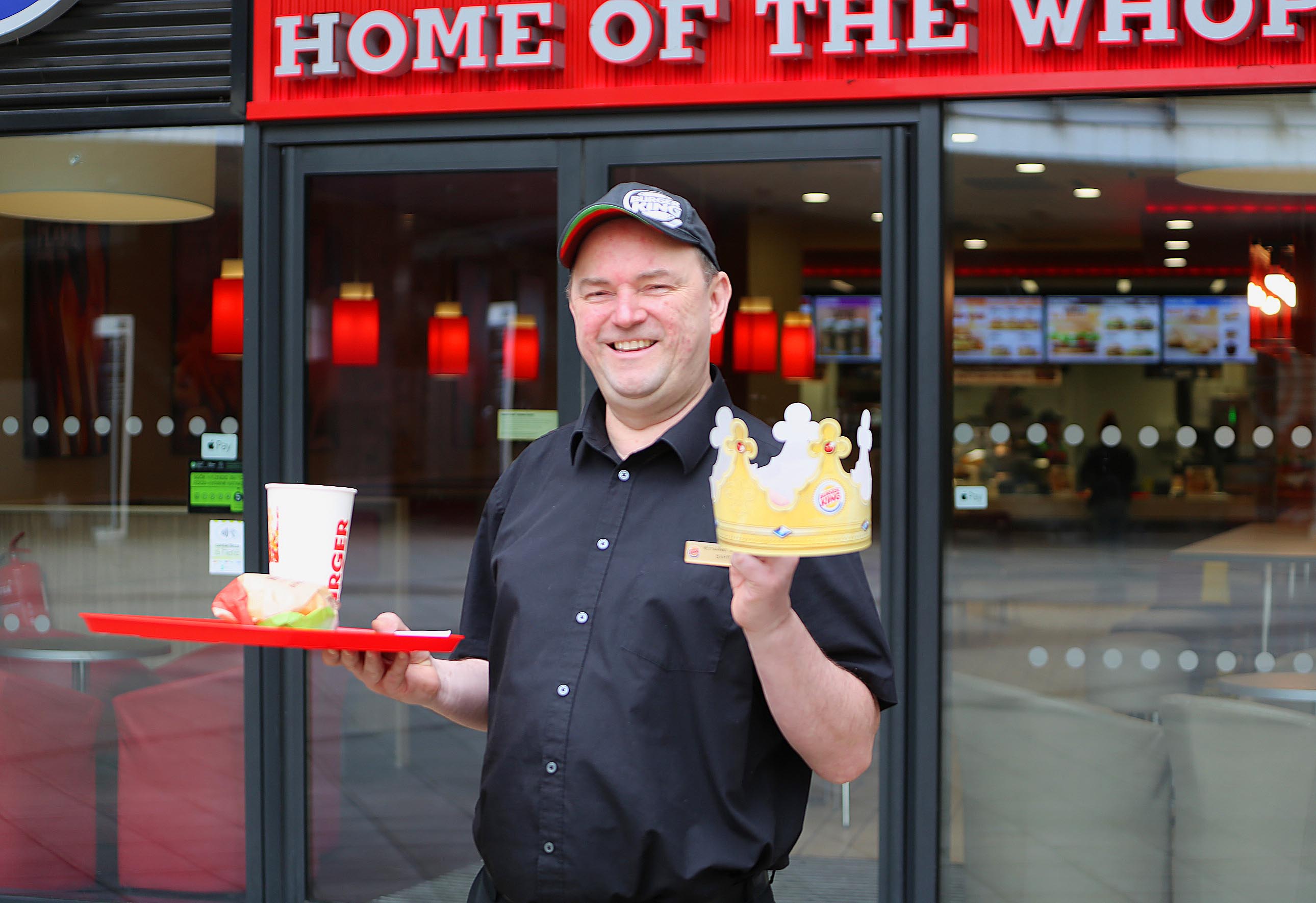 New boss Barry serves up burgers instead of beer