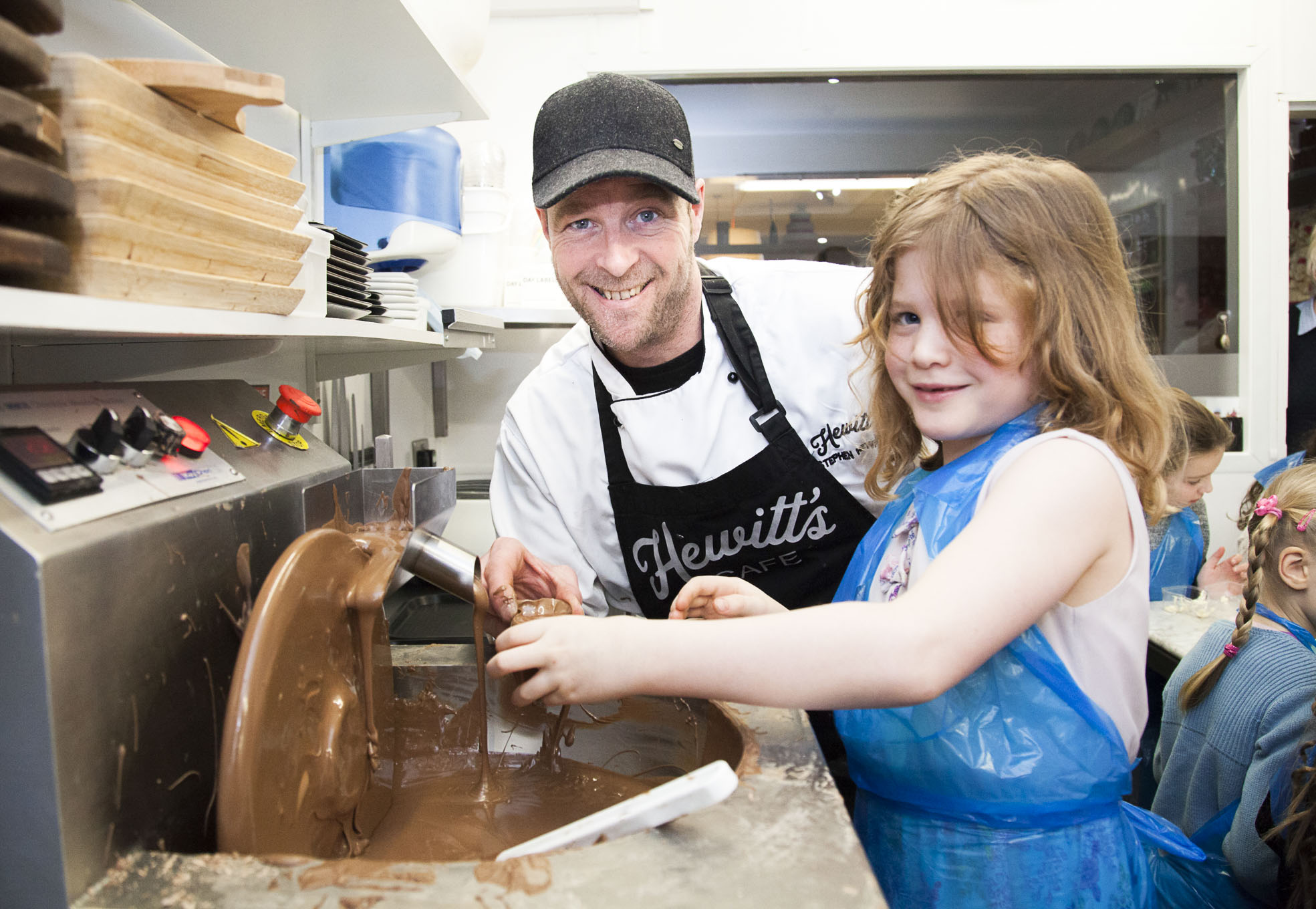 Chocs away as top chef helps youngsters become real smarties
