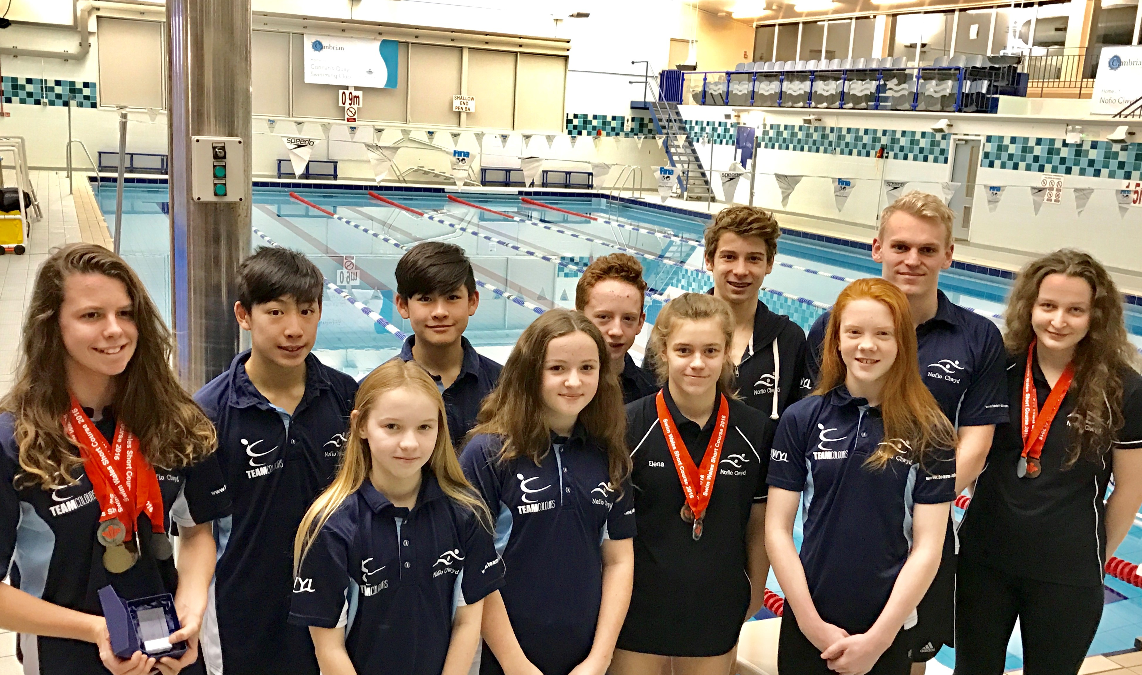 Anwyl Homes selected by Nofio Clwyd performance swimming squad  