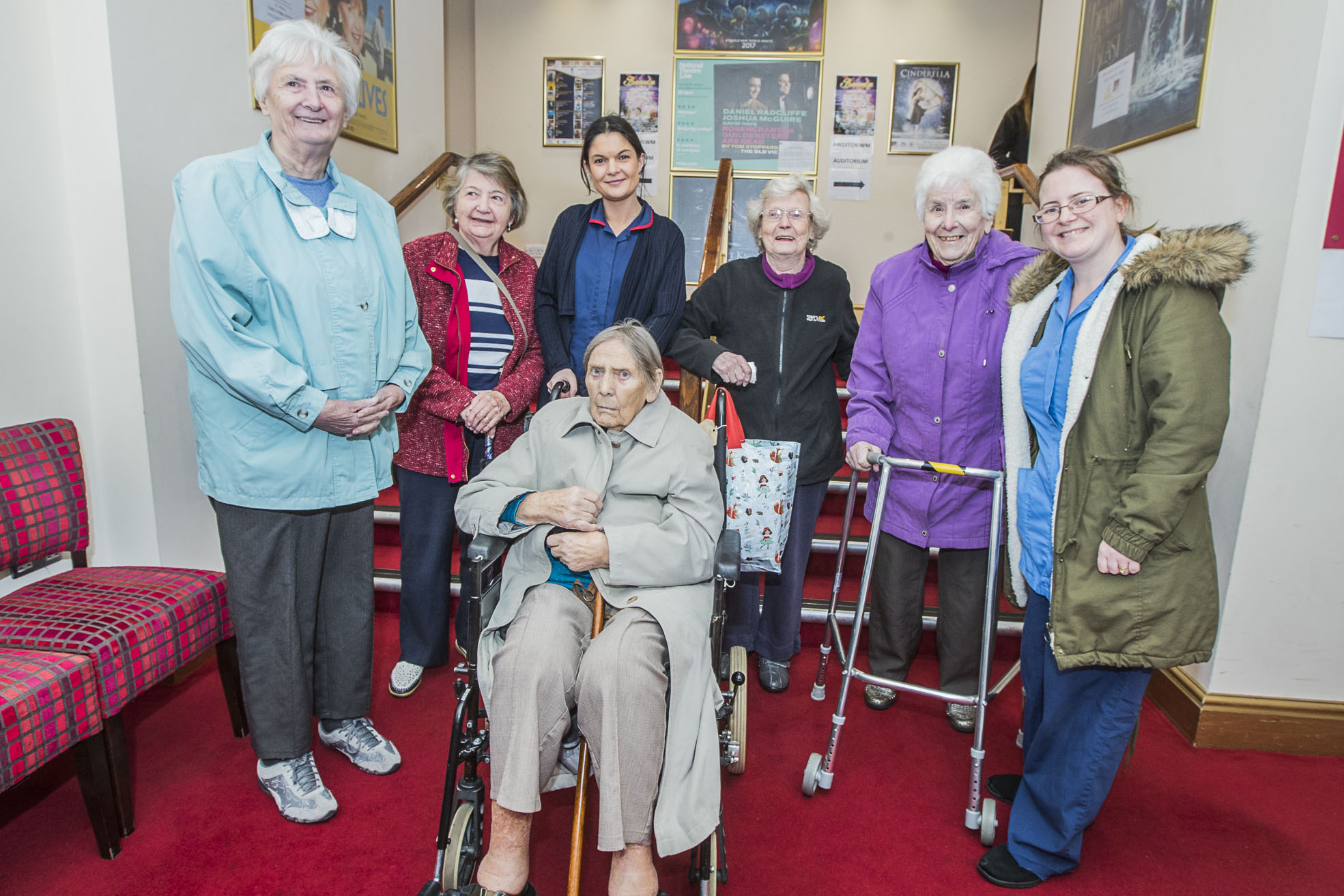 Film fans singing in the aisles at Theatr Colwyn’s dementia friendly screening