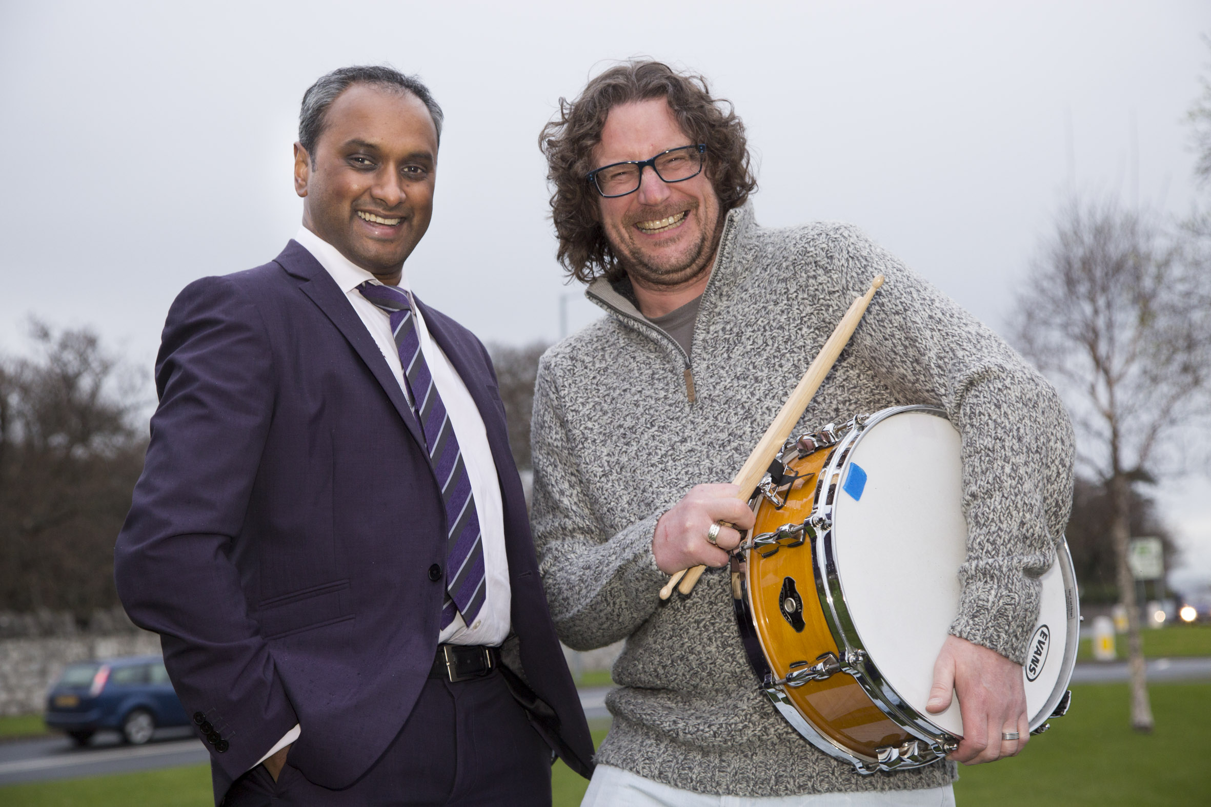 Specialist treatment helps top drummer give pain the elbow