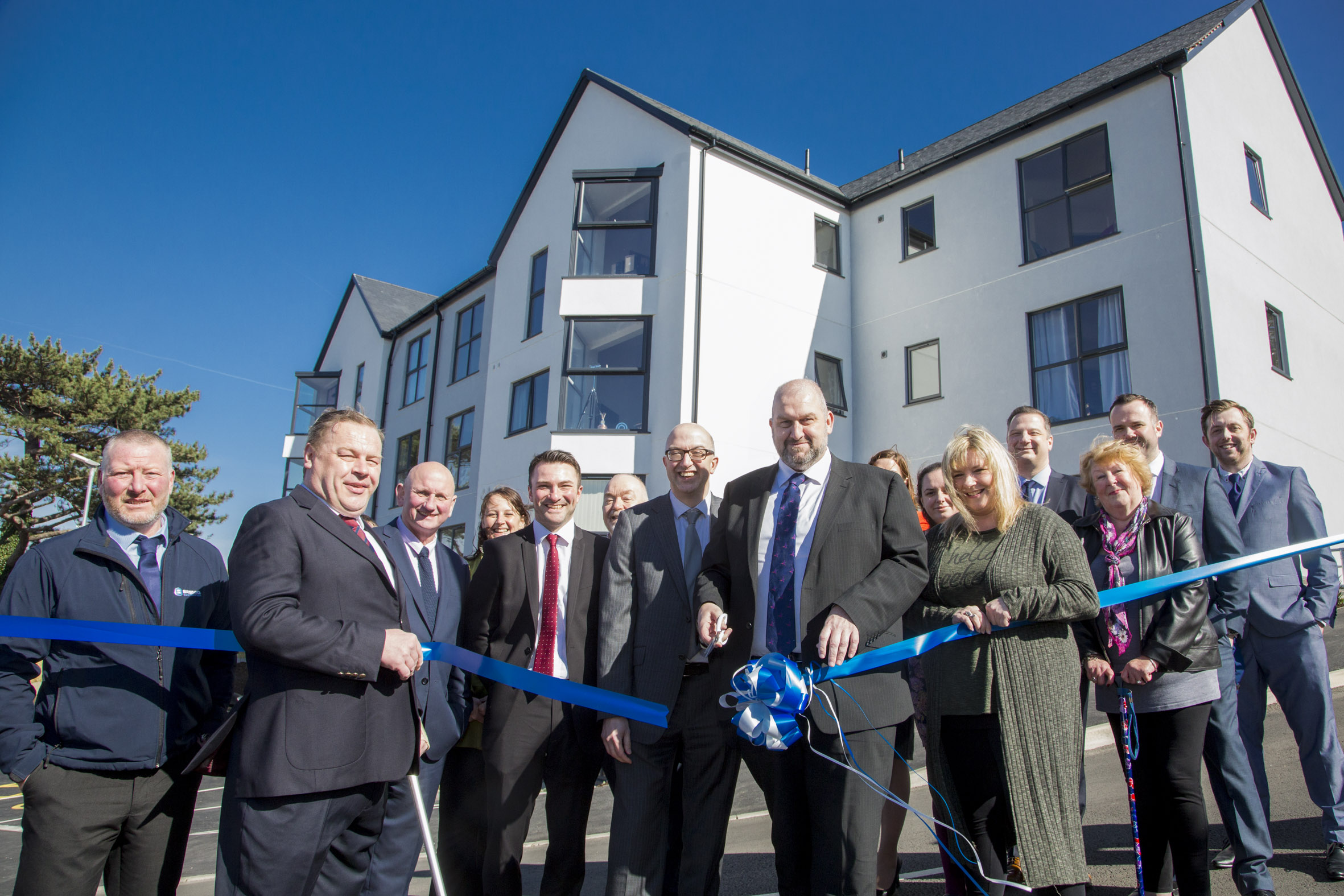 Nurse is guest of honour at launch of flagship £3.5m affordable homes scheme