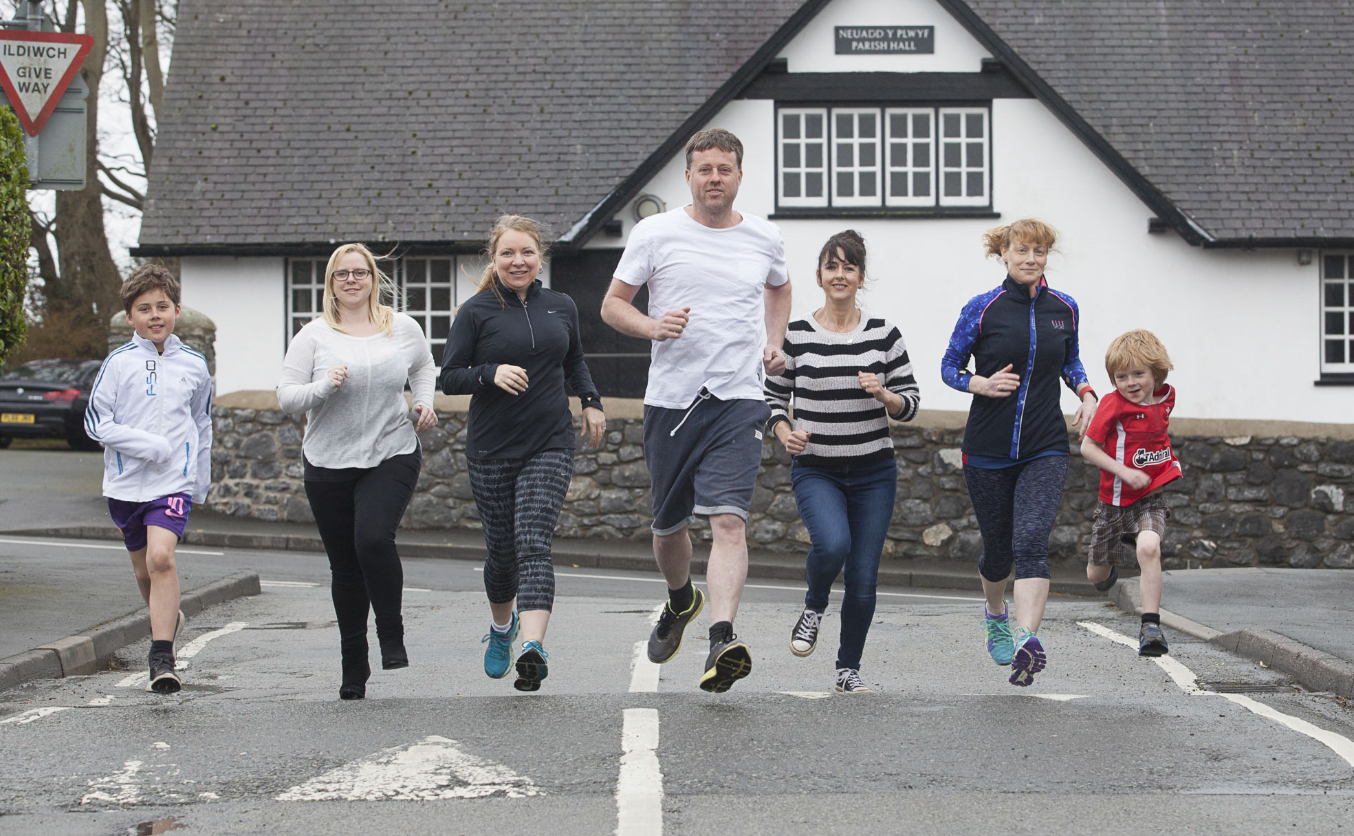 Athletic villagers gear up for charity run challenge