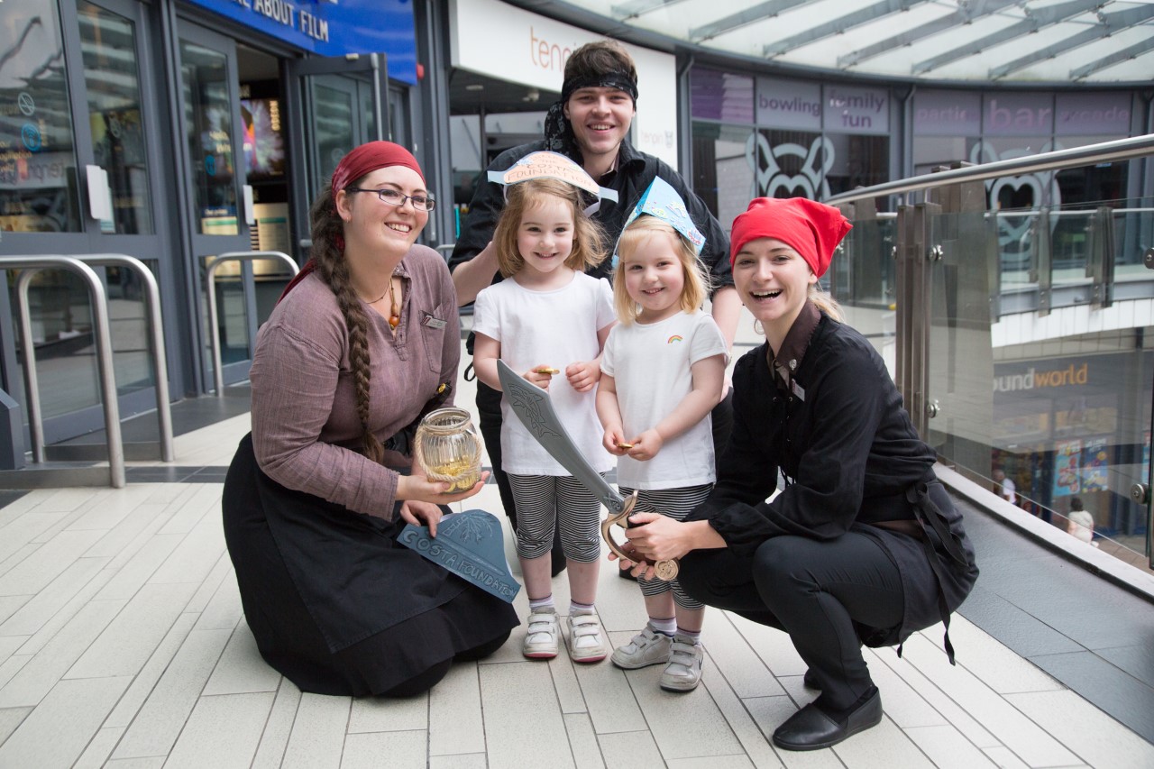 Shiver me timbers! Young pirates help raise booty for charity