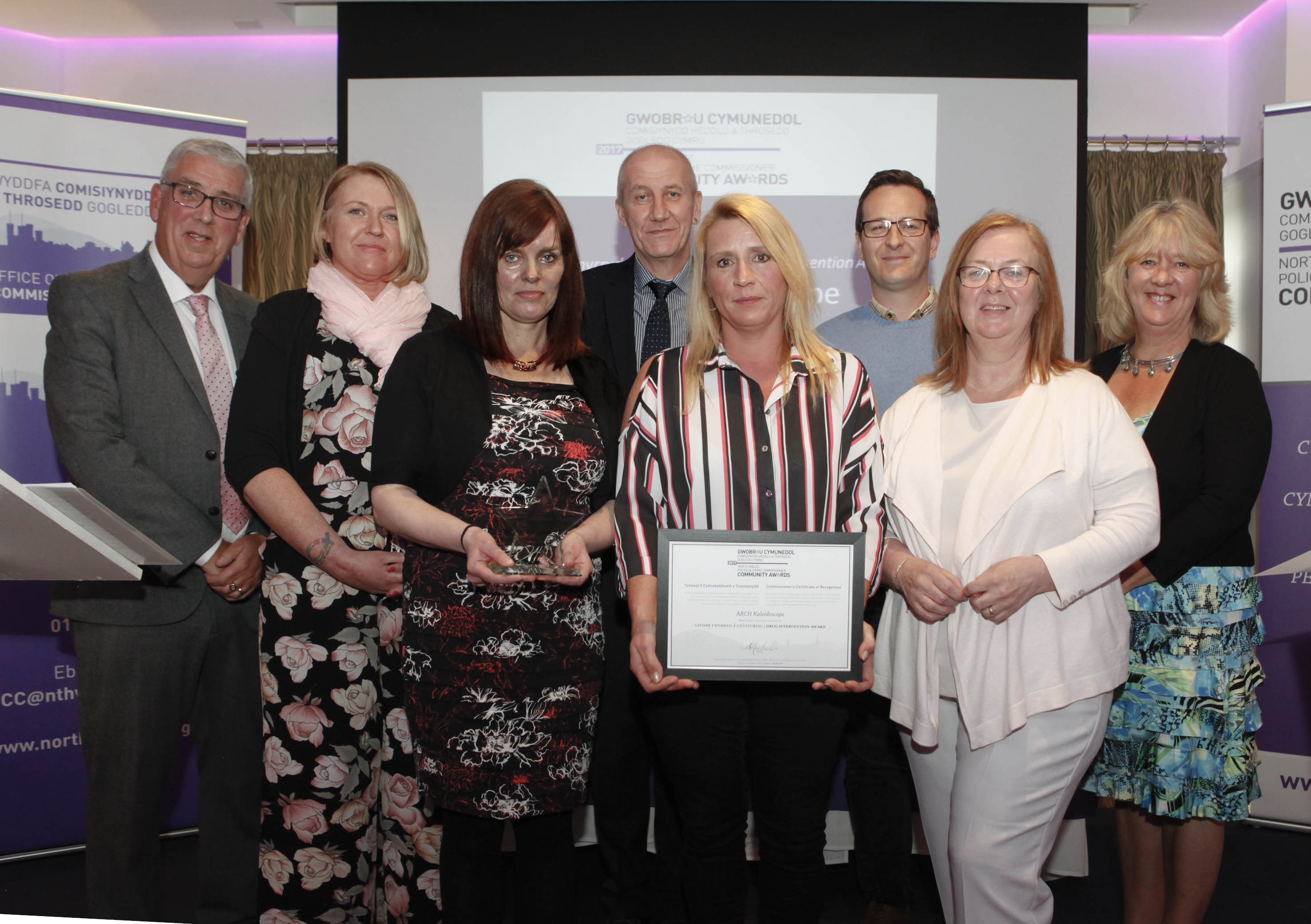 Dedicated team honoured for work with “vulnerable and broken people”