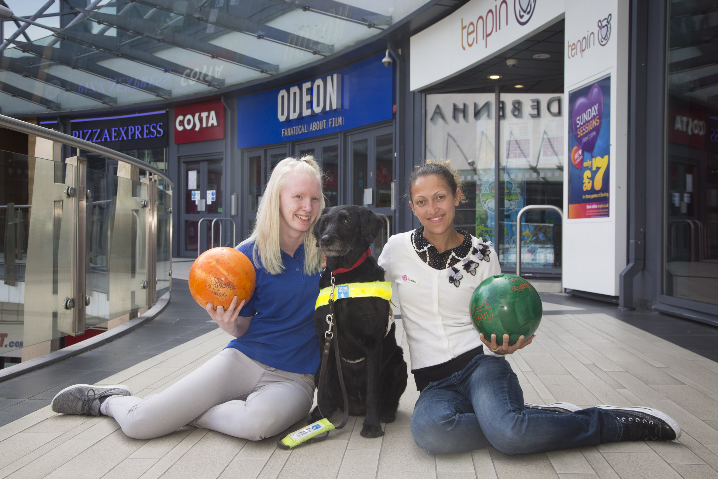 Guide Dogs charity bowled over by fund-raiser