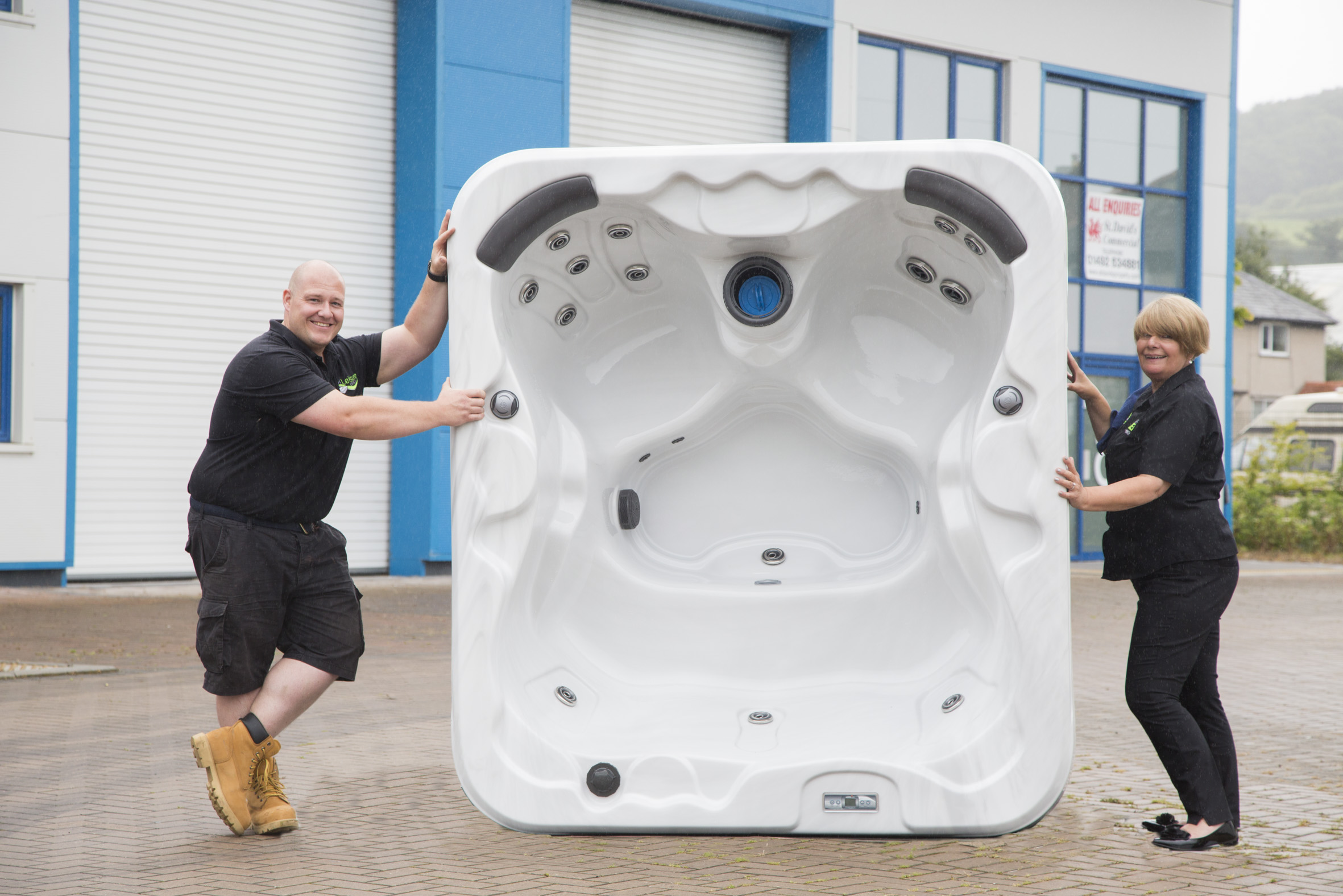 Hot tubs firm doubles in size with the UK’s biggest showroom