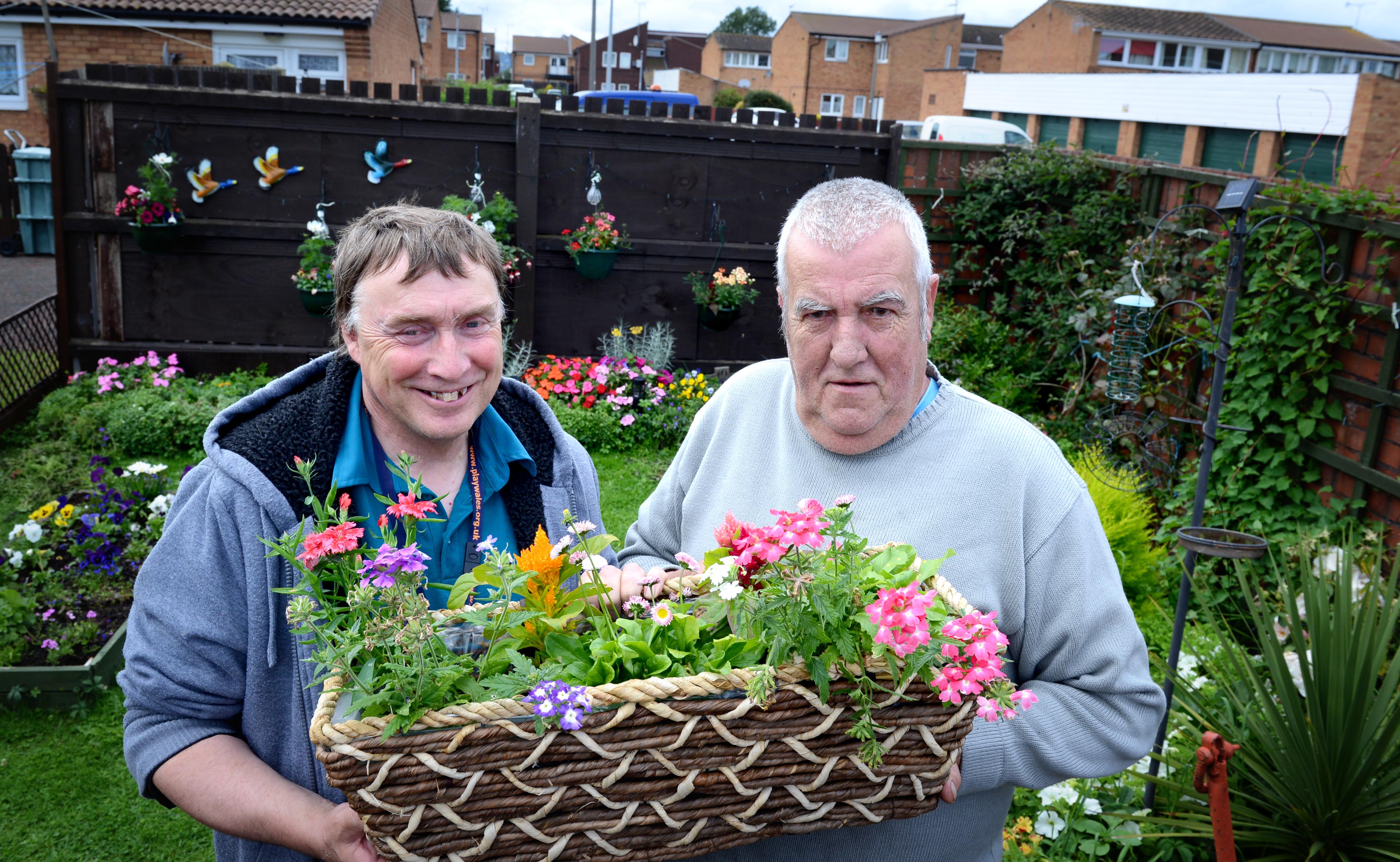 Green-fingered Gerald unveils community garden at fun day