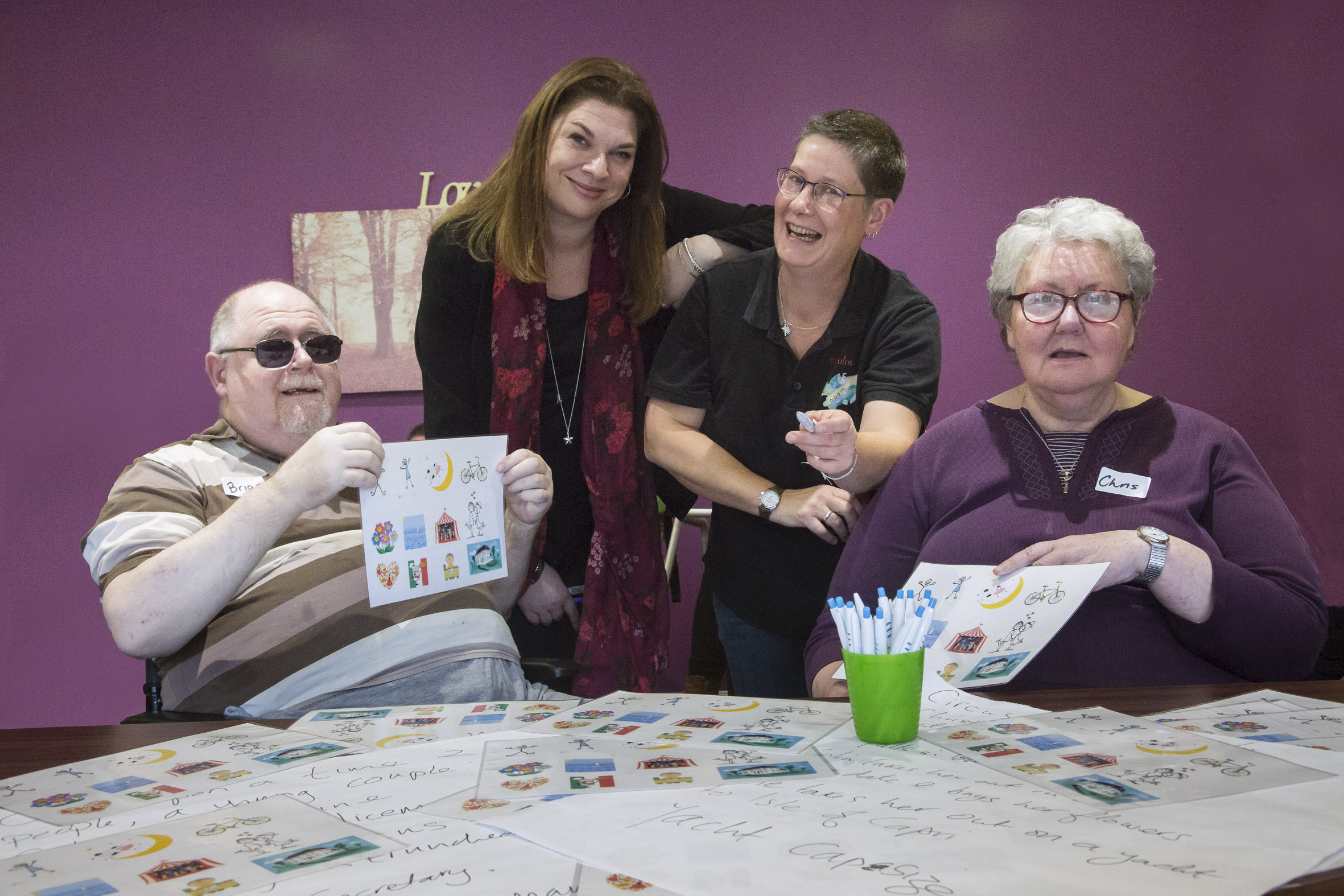 Talented care home residents write “amazing” plot for new musical show