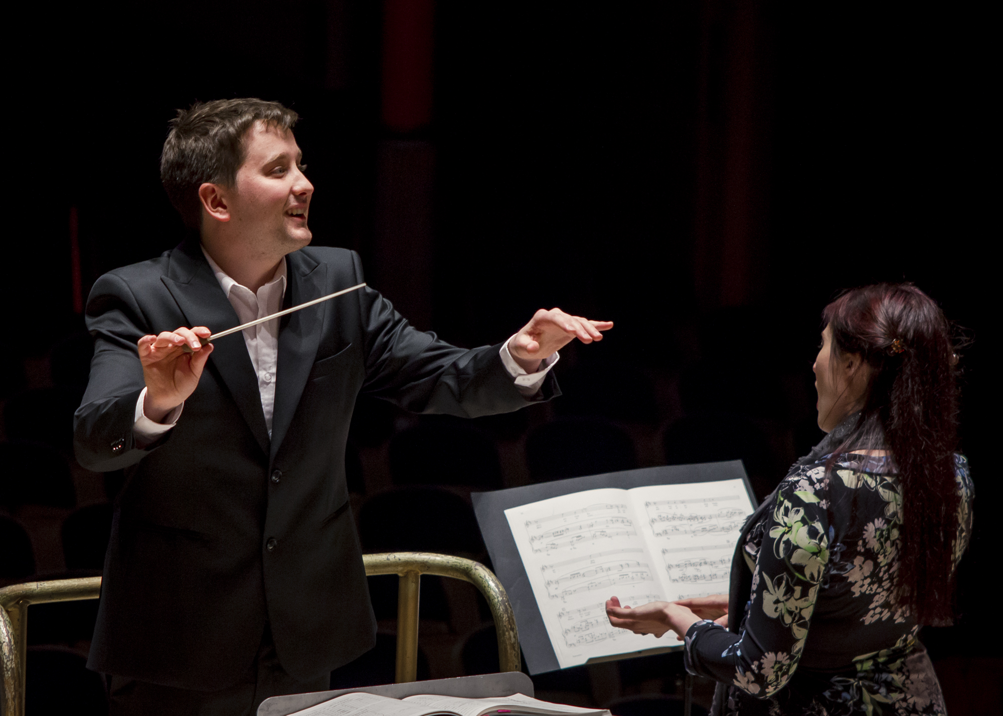 Talented conductor who conquered childhood deafness scales musical heights on global stage